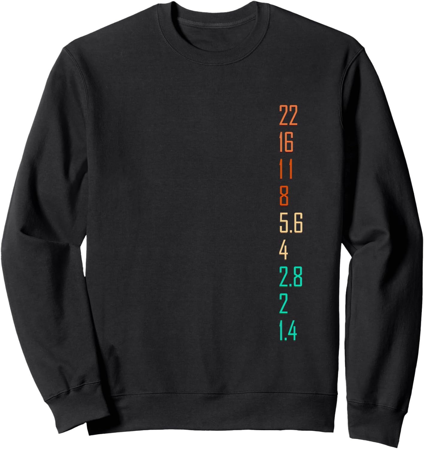 Photographer for Photography Lover Photographing Camera Lens Sweatshirt - Sweatshirt | Black