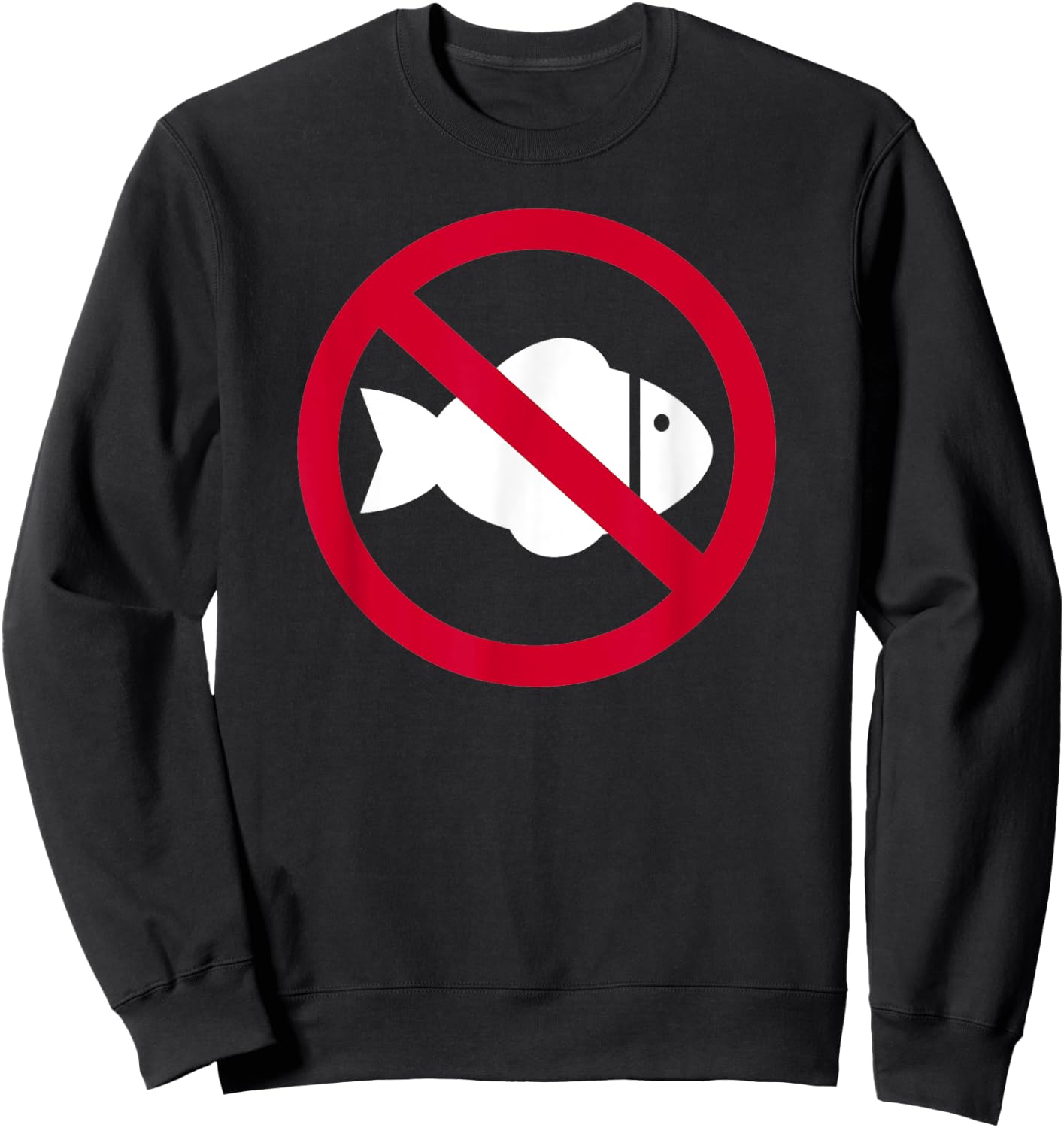 No fish Sweatshirt - Sweatshirt | Black