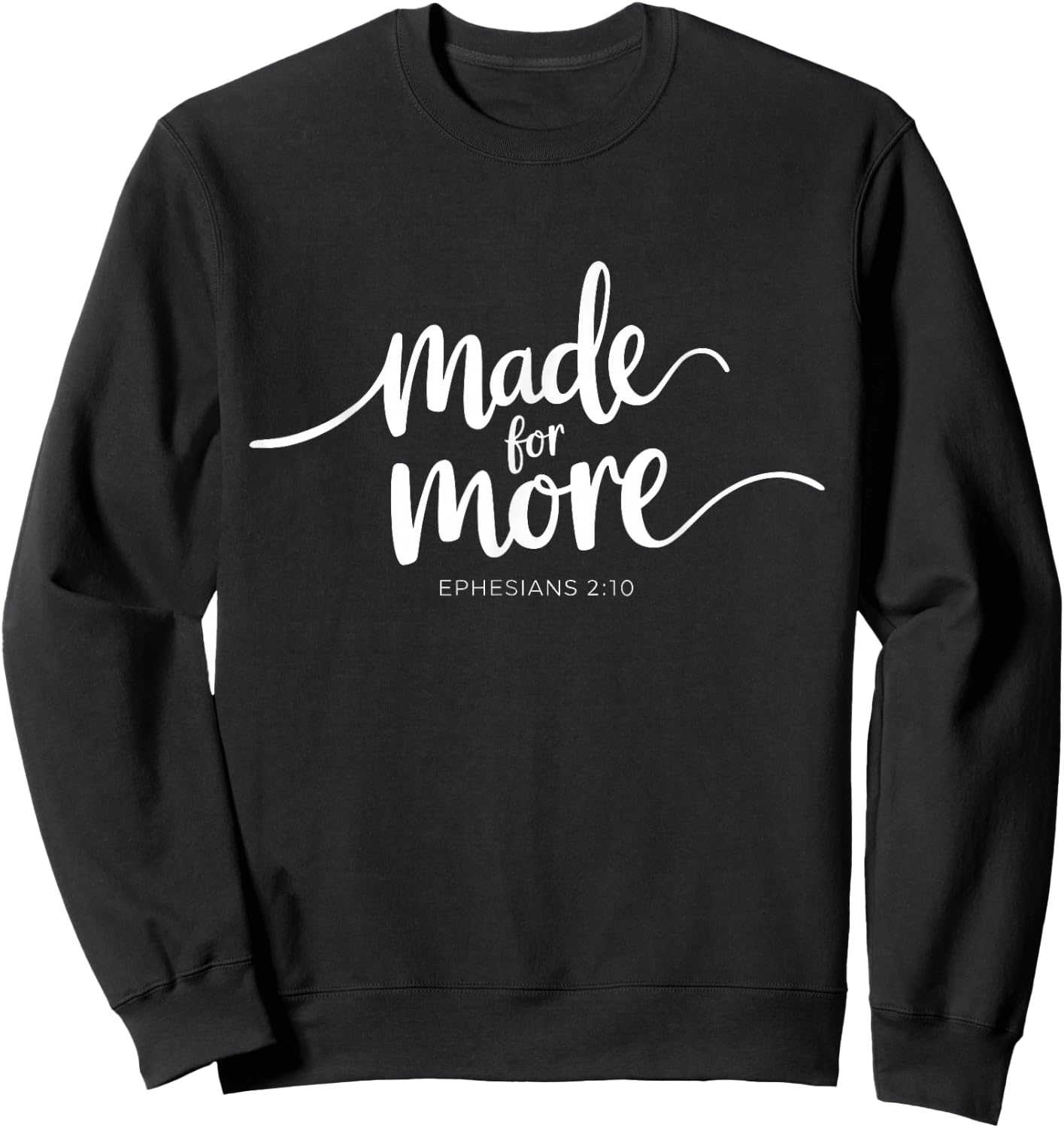 Christian Quote – Graphic Worms Bible Minimalist Sweatshirt - Sweatshirt | Black