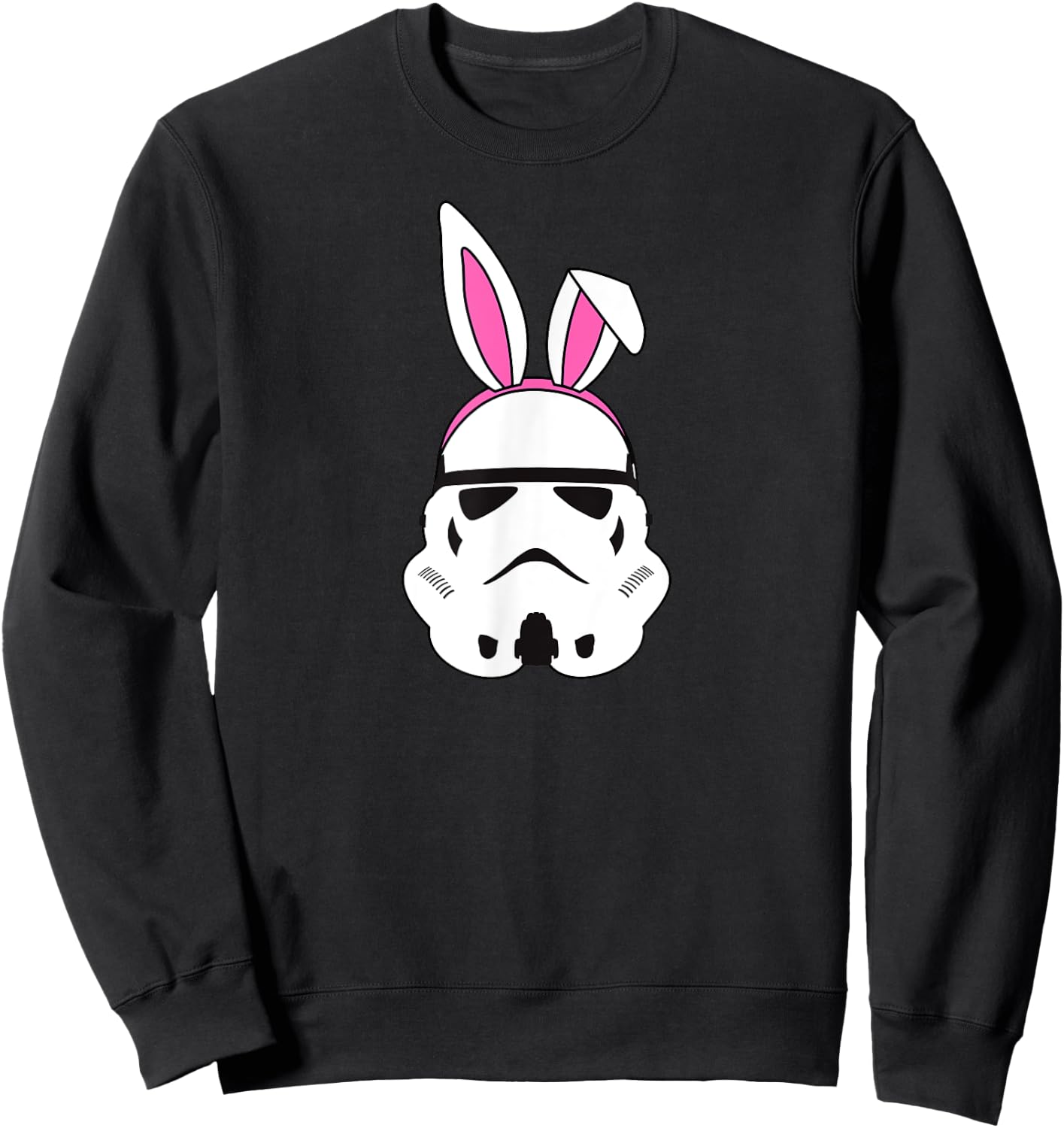 Amazon Essentials Star Wars Stormtrooper Spring Easter Bunny Ears Sweatshirt - Sweatshirt | Black