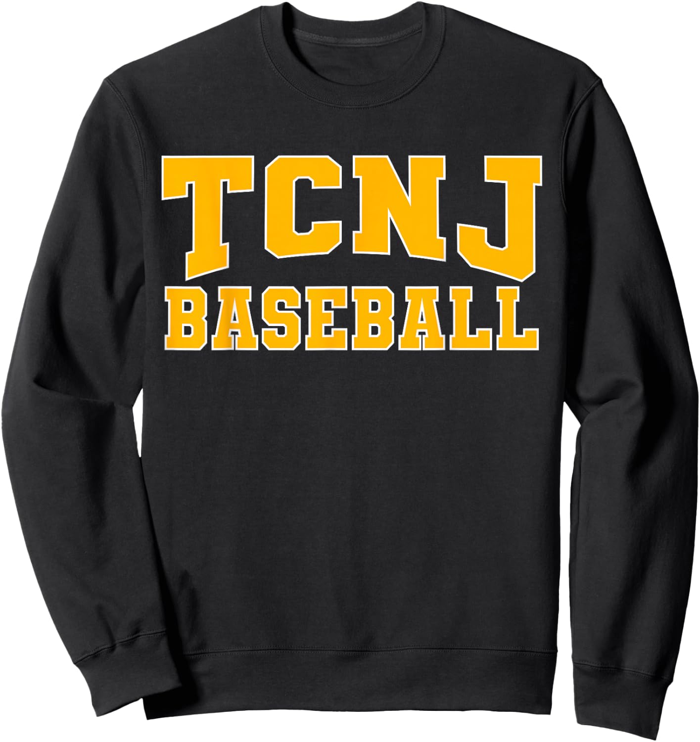 TCNJ Baseball Sports Fan Sweatshirt - Sweatshirt | Black
