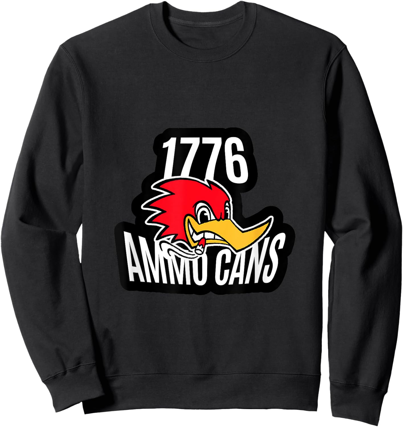 Hot Rod Woodpecker Sweatshirt - Sweatshirt | Black