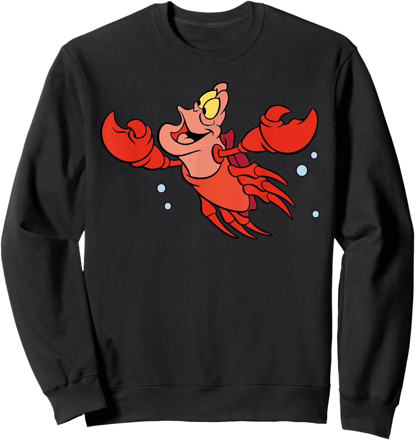 Little Mermaid Sebastian Lobster , black Sweatshirt - Sweatshirt | Black