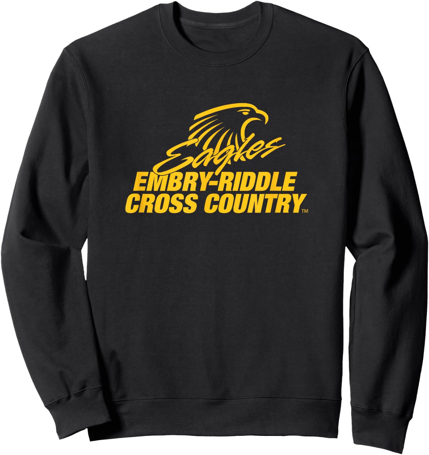 Embry-Riddle Aeronautical Eagles Cross Country Sports Fan Sweatshirt - Sweatshirt | Black