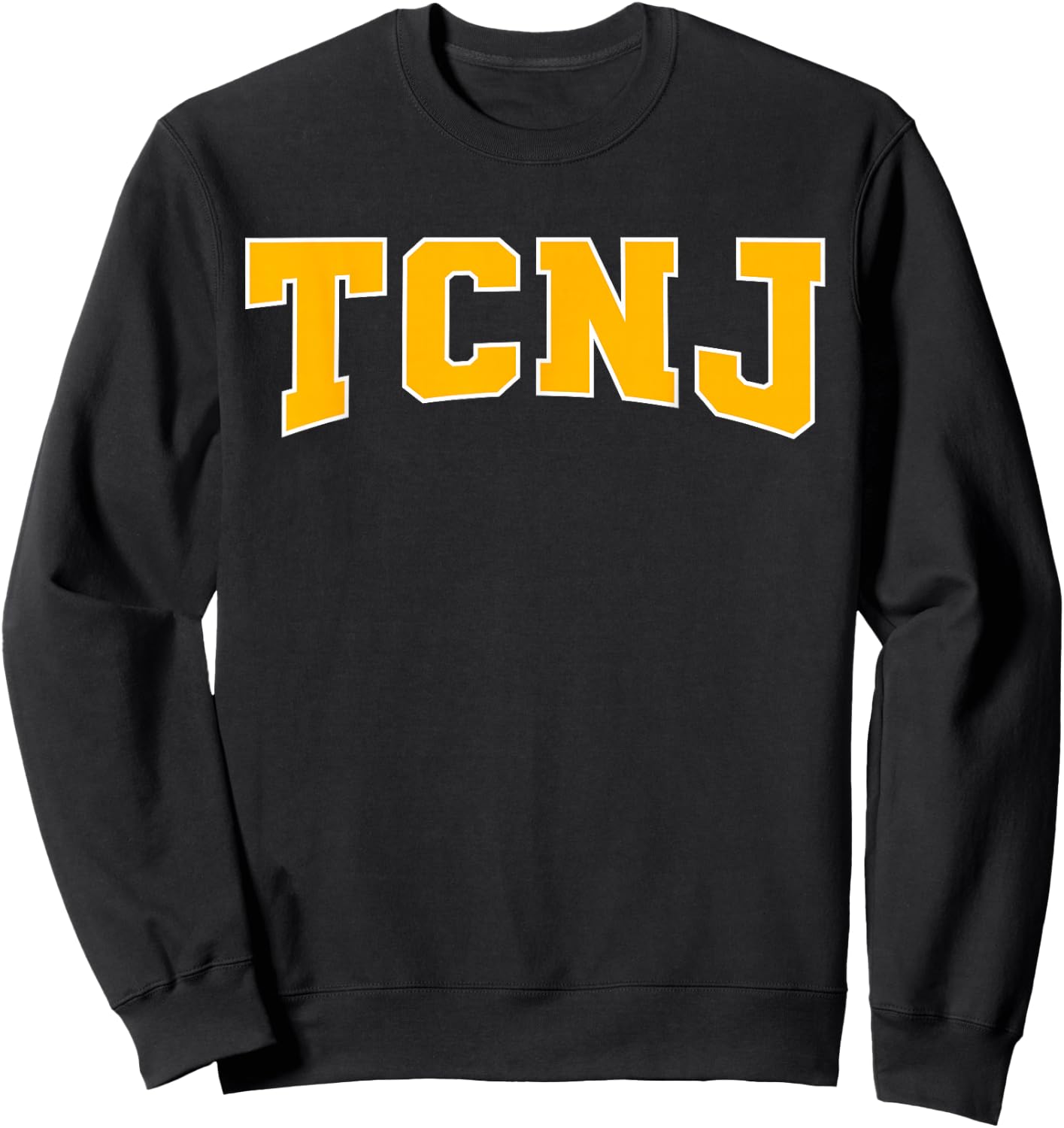 TCNJ The College Of New Jersey Apparel Sports Fan Sweatshirt - Sweatshirt | Black