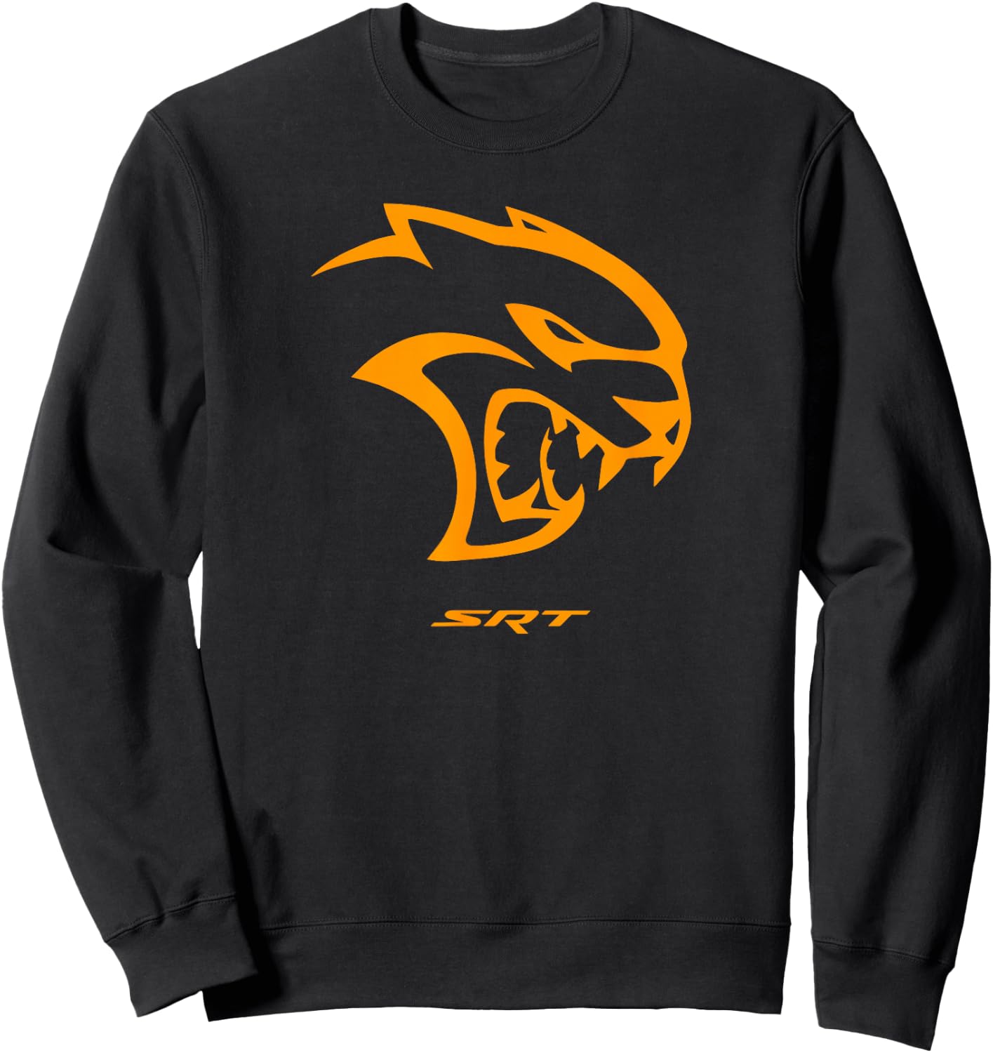 Dodge Hellcat Orange Sweatshirt - Sweatshirt | Black