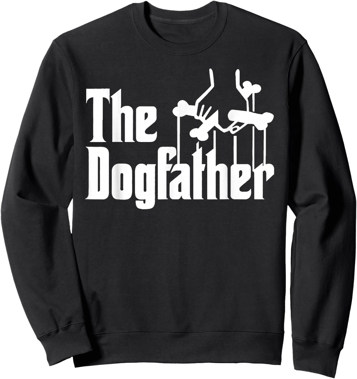The DogFather - Herren - Schwarz - Cartoon - S Sweatshirt - Sweatshirt | Black