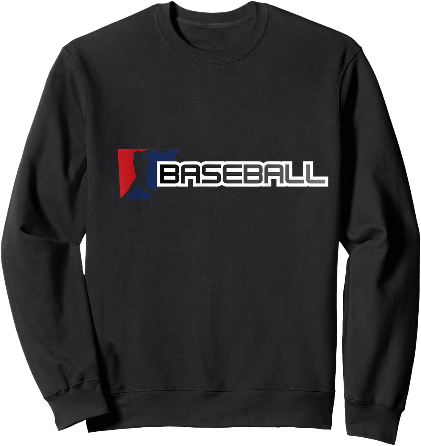 Baseball Sweatshirt - Sweatshirt | Black