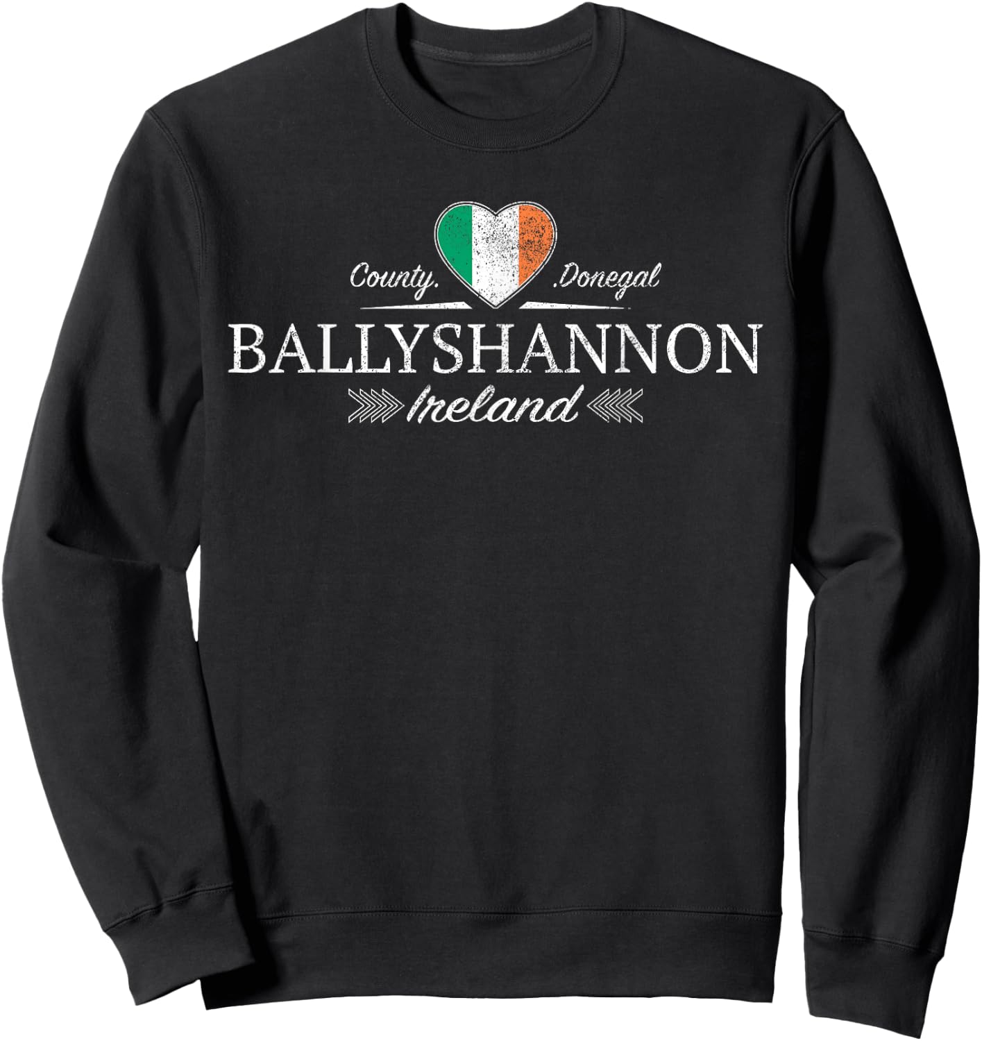 Ballyshannon Ireland Sweatshirt - Sweatshirt | Black