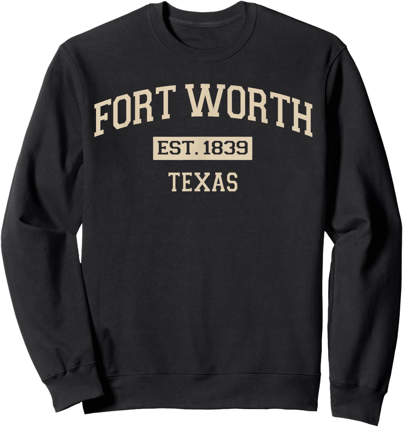 Texas Shirts für Damen Herren Howdy Yeehaw Alamo Fort Worth Sweatshirt - Sweatshirt | Black