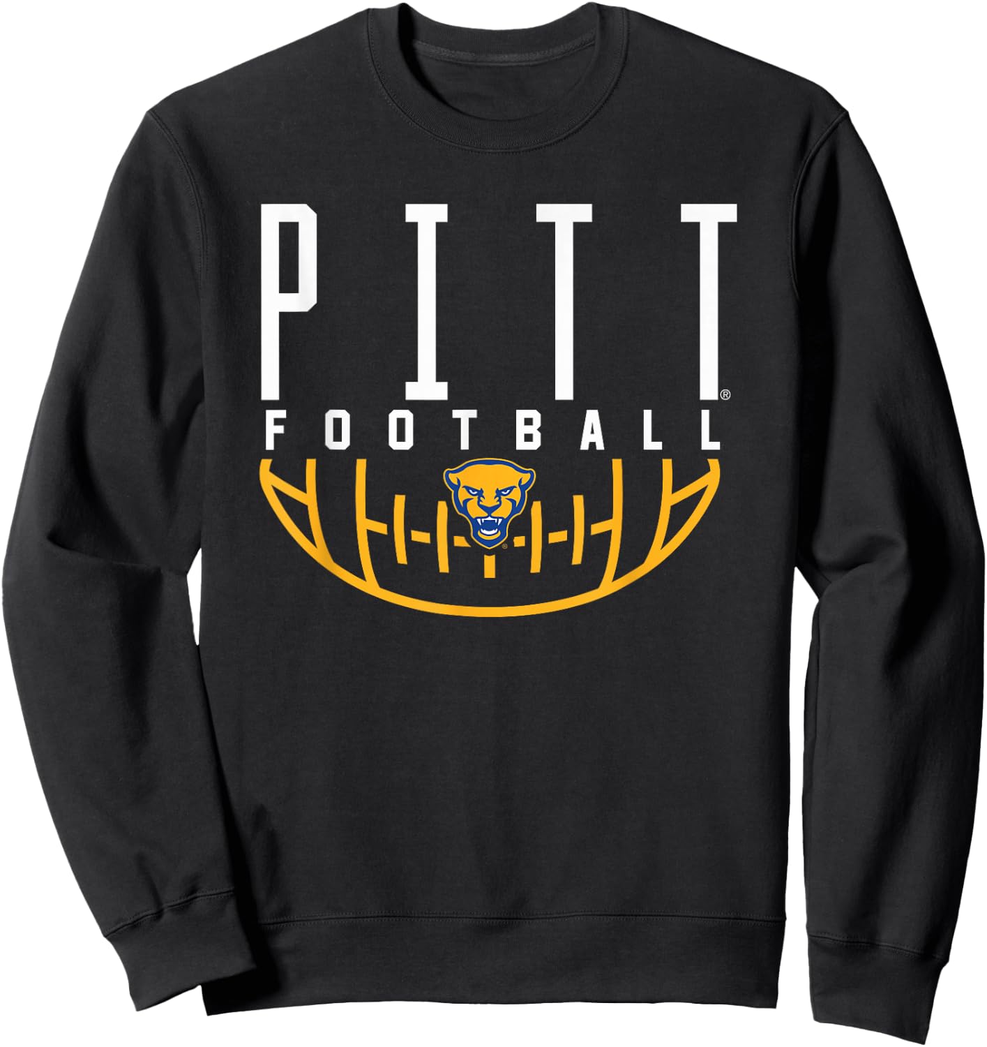 University of Pittsburgh Panthers Football Sweatshirt - Sweatshirt | Black