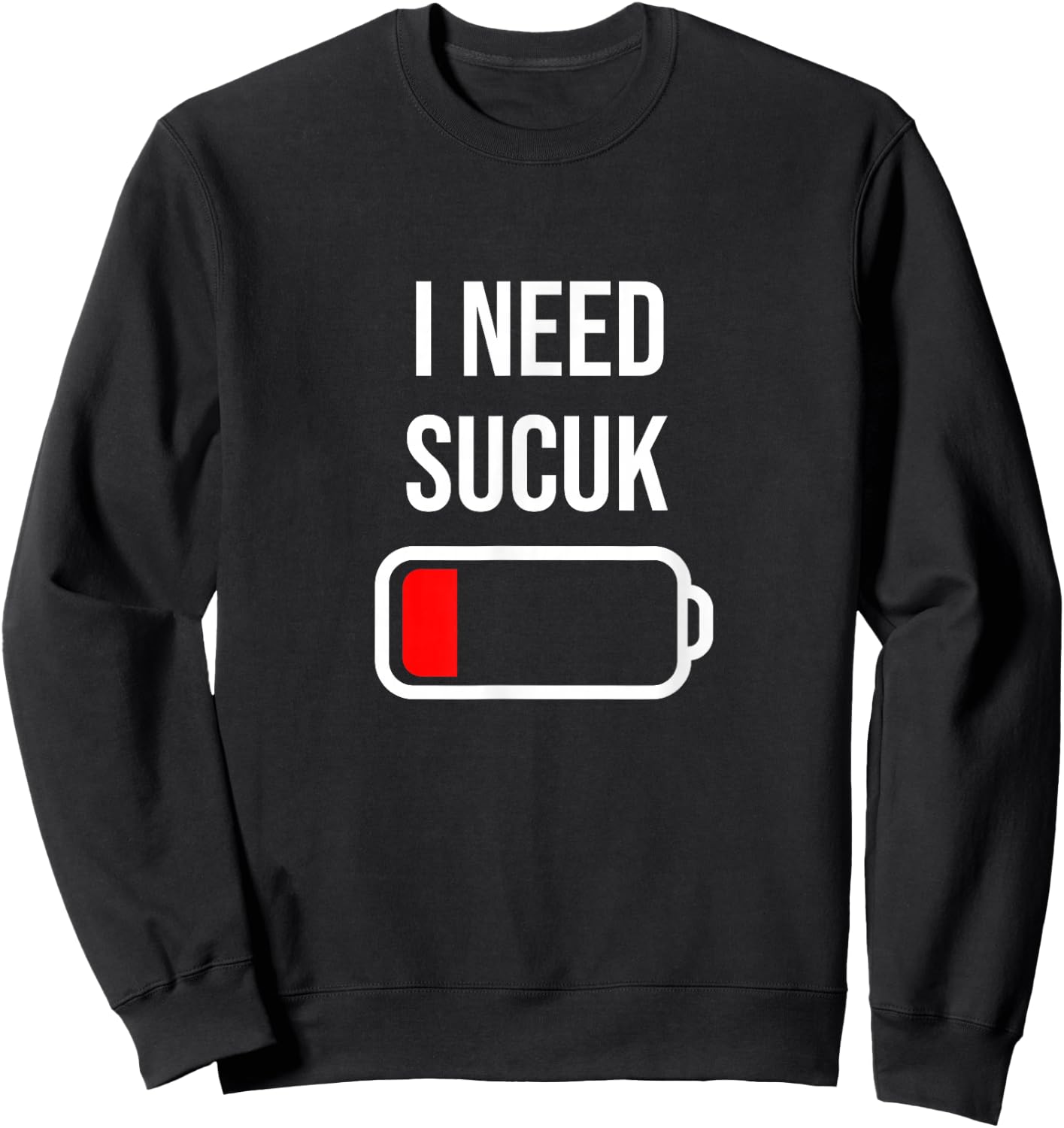 Ich brauche Sucuk - Essen Kochen Lustige türkische Essen Sucuk Sweatshirt - Sweatshirt | Black