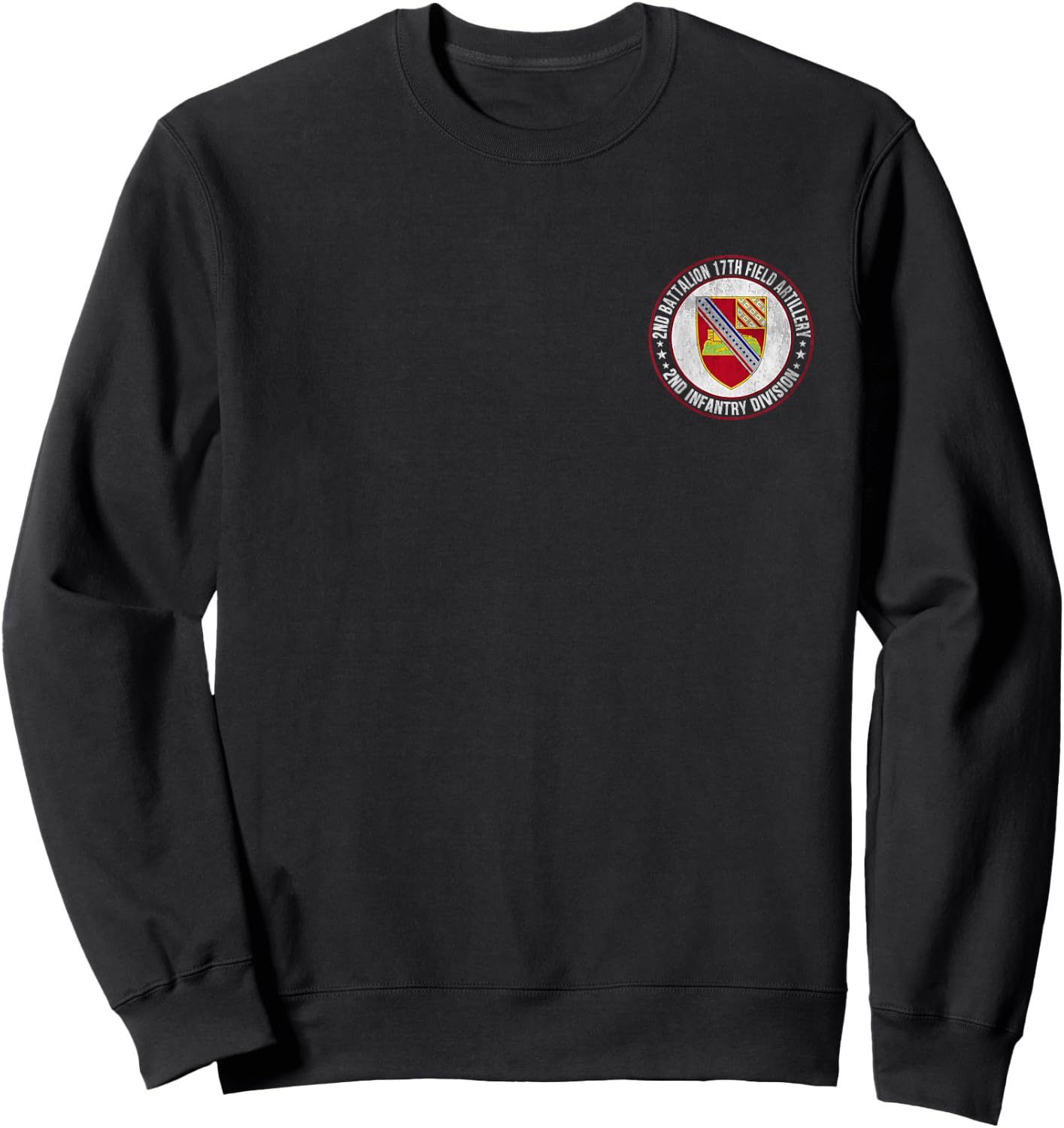 2nd Battalion 17th Field Artillery 2nd Infantry Division Sweatshirt - Sweatshirt | Black