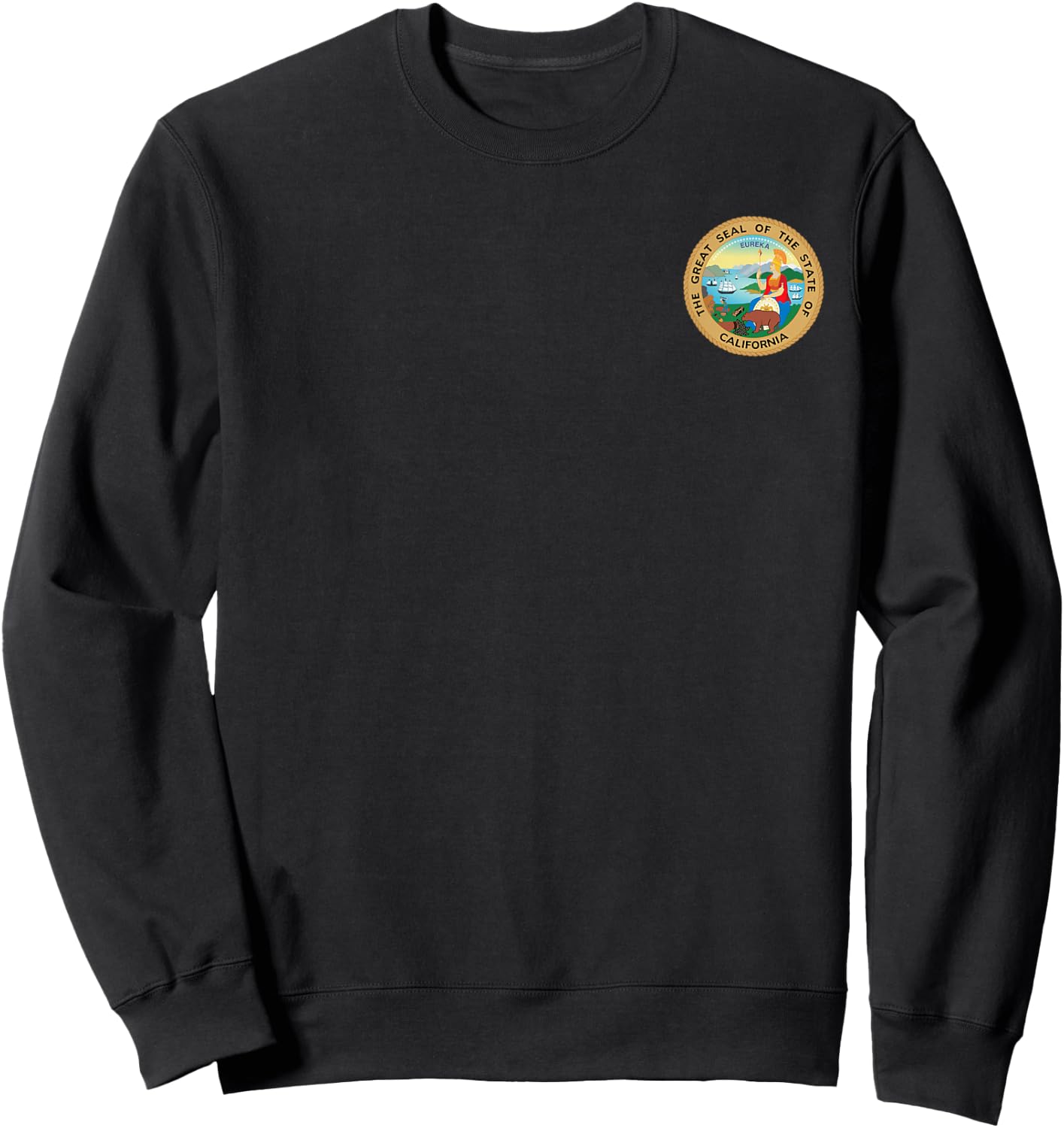 California State Seal Symbol Sweatshirt - Sweatshirt | Black
