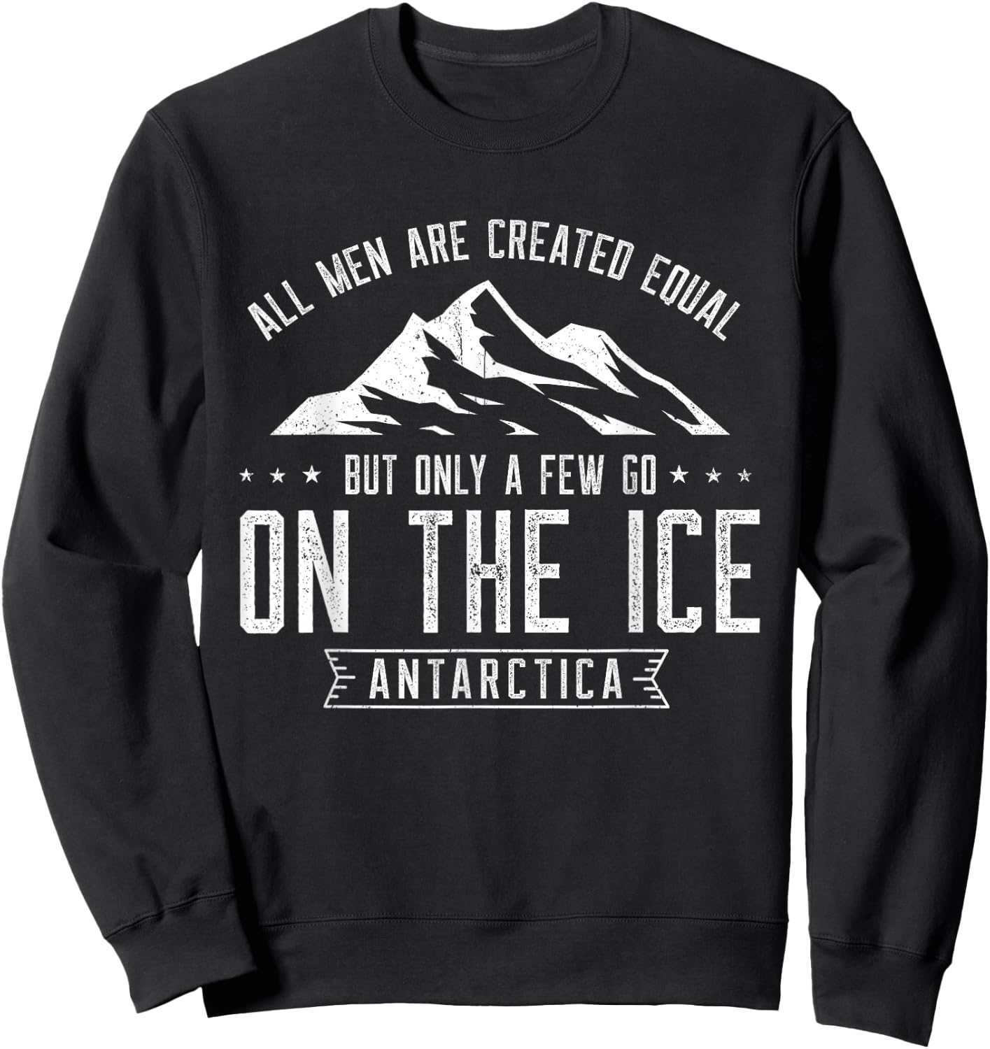 Antarctica - Arctic Circle - Arctic - Penguins - South Pole Sweatshirt - Sweatshirt | Black