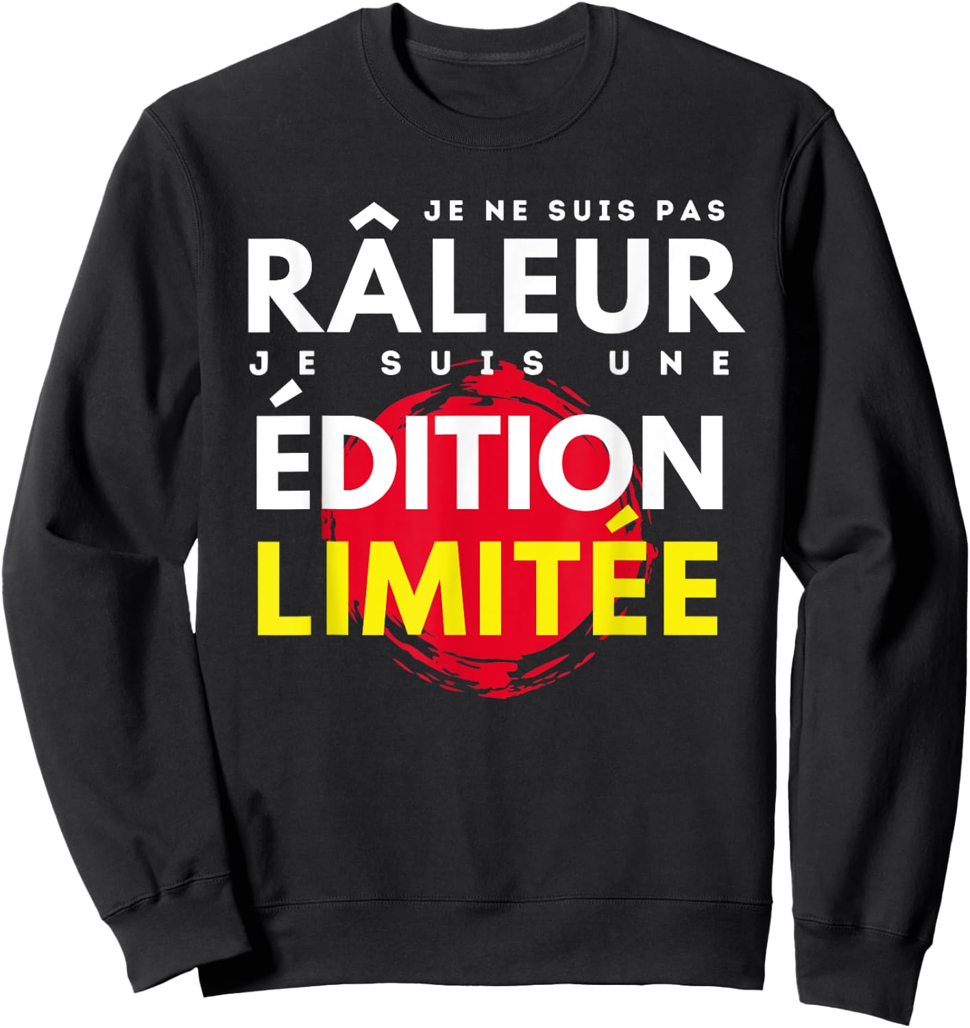 Grumpy Man: Limited Edition Funny Gift Railers , Black, S Sweatshirt - Sweatshirt | Black