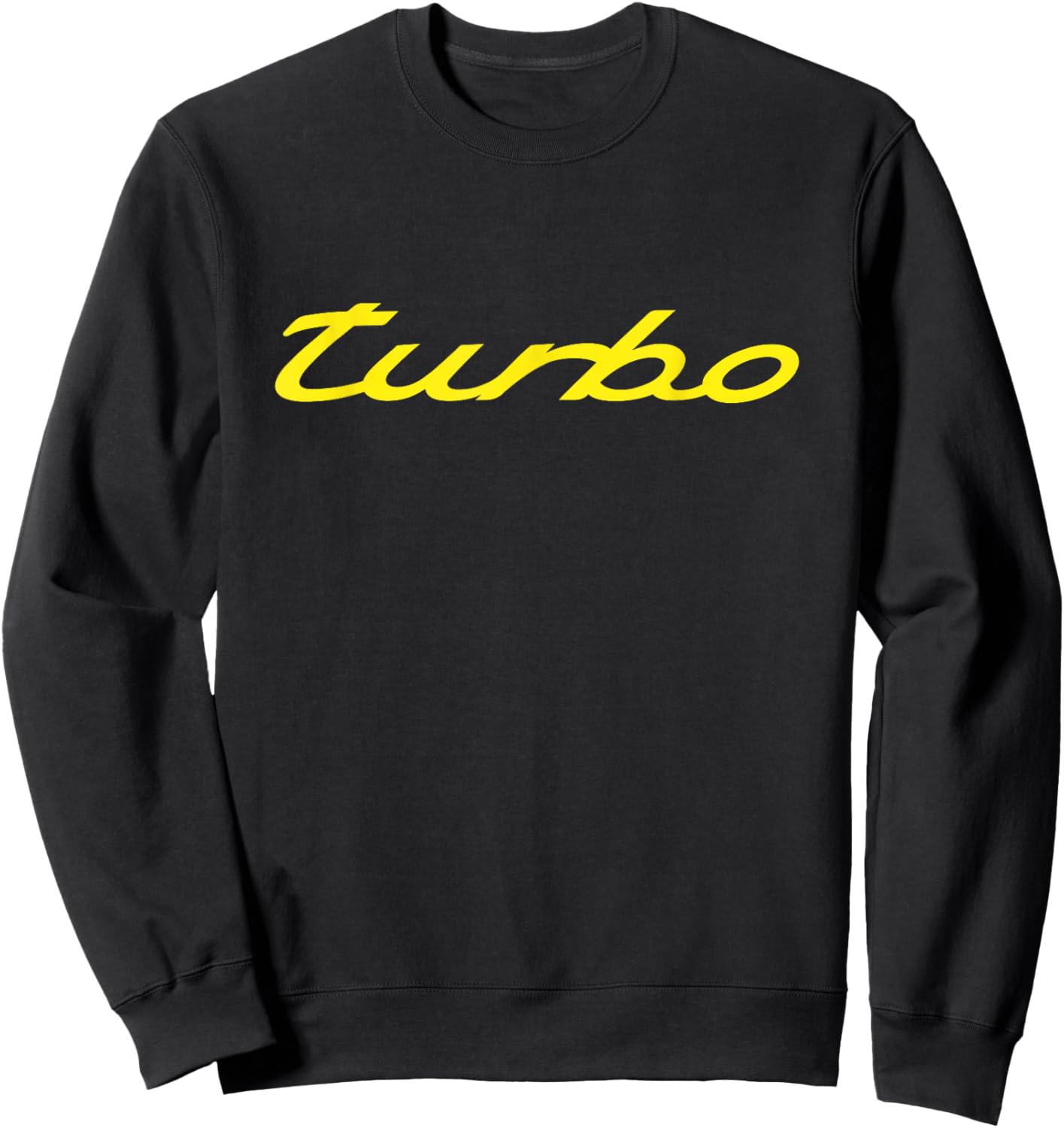 Turbo - Cool Car Sweatshirt - Sweatshirt | Black