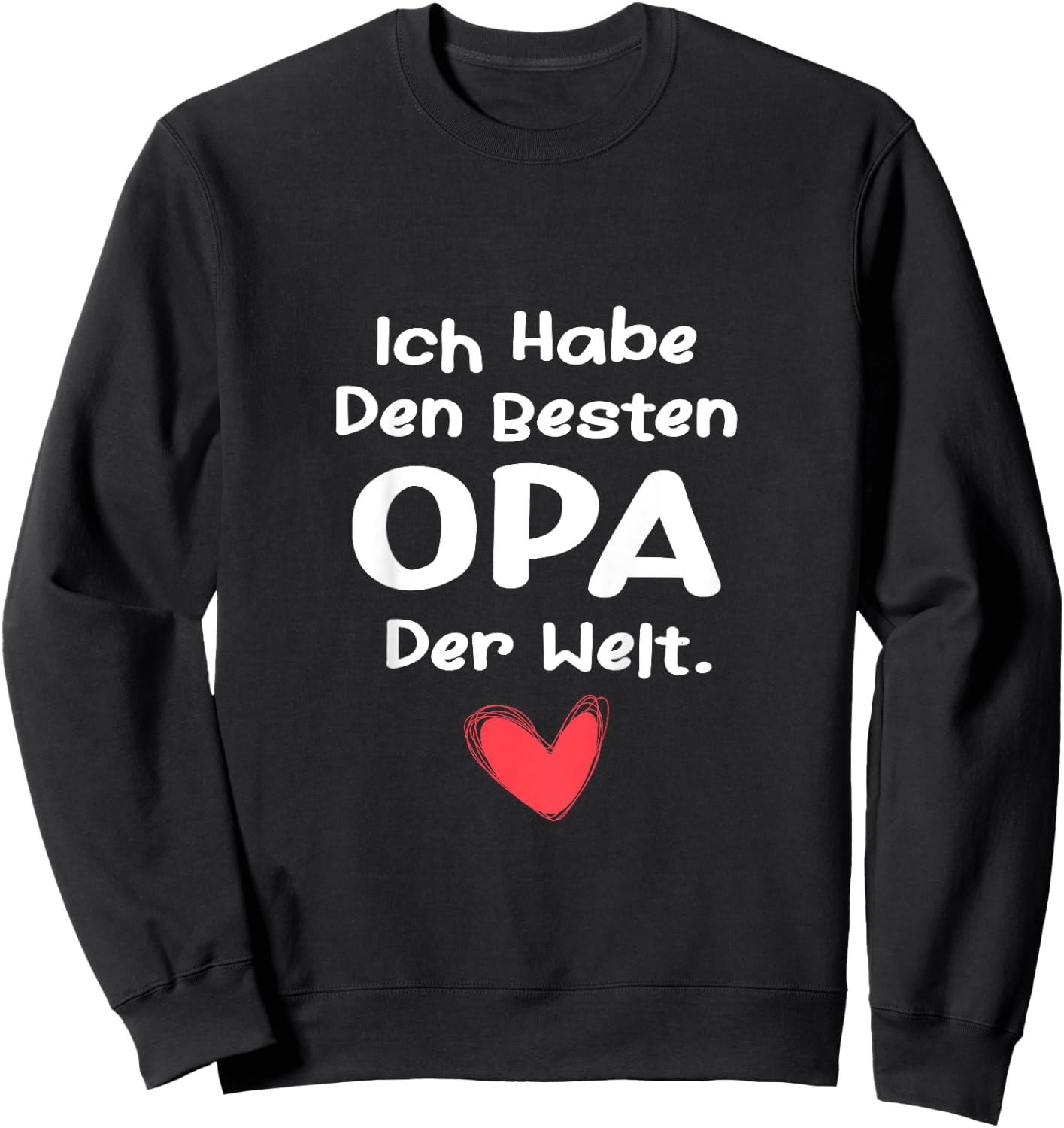 Ich habe den besten Opa der Welt Kinder Mädchen & Junge Sweatshirt - Sweatshirt | Black
