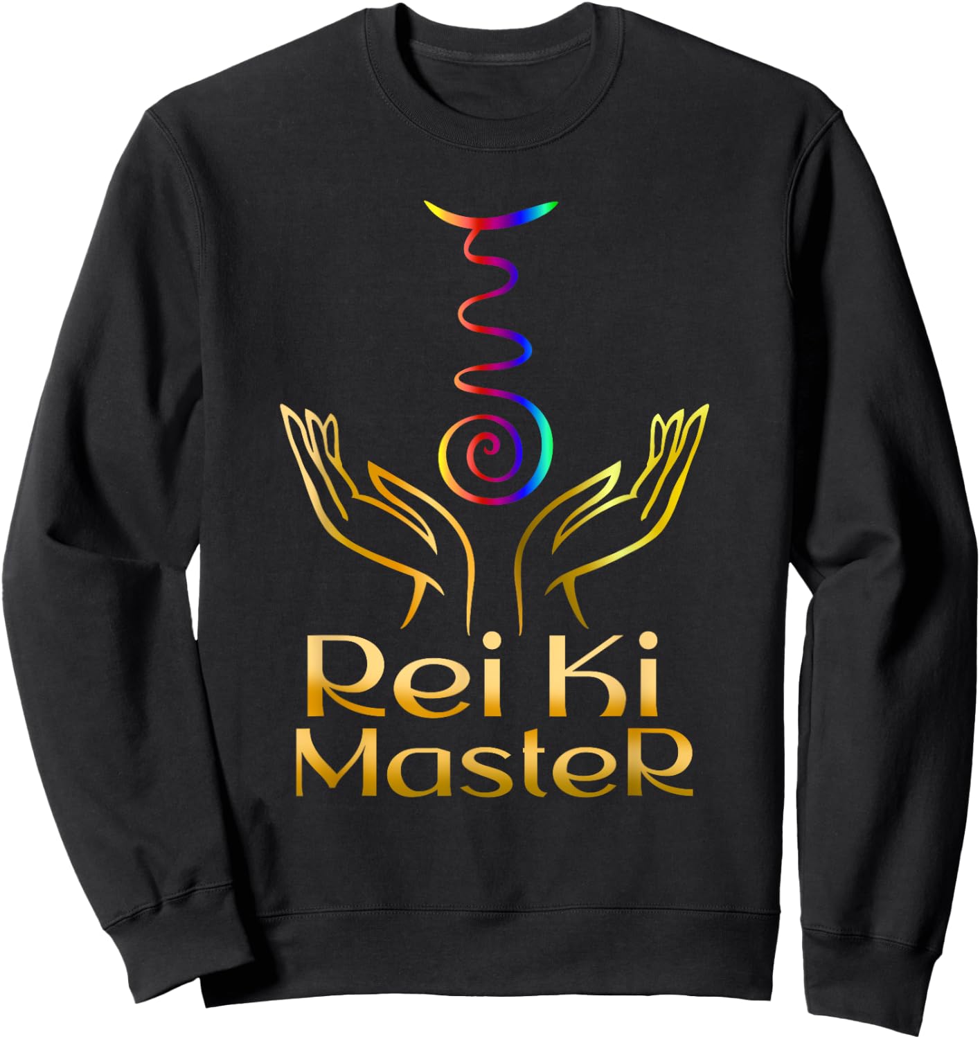 Spiritual Reiki Master Sweatshirt - Sweatshirt | Black