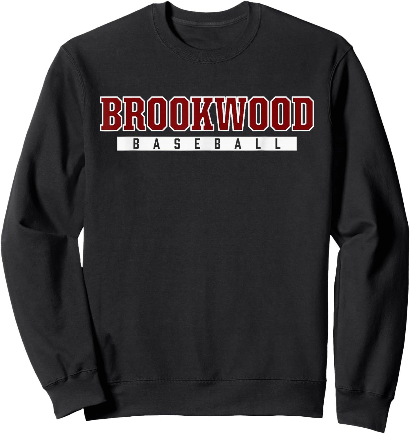 Brookwood High School Baseball Sweatshirt - Sweatshirt | Black