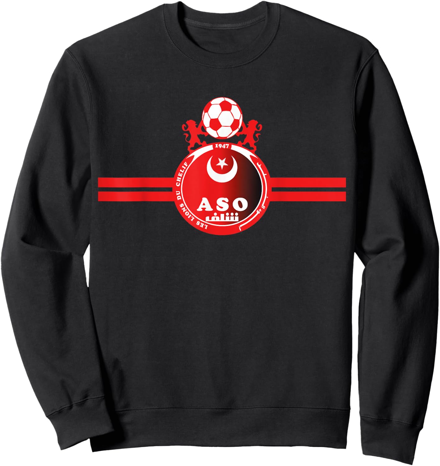 Aso Chlef 1947 Al-asnam Jawarih 02 Algeria Cheb Azzedine Sweatshirt - Sweatshirt | Black
