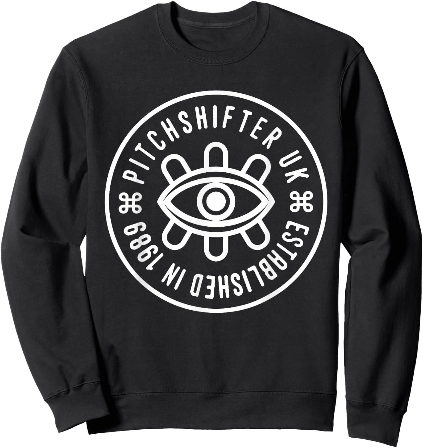 Pitchshifter Established in 1989 Seal Sweatshirt - Sweatshirt | Black