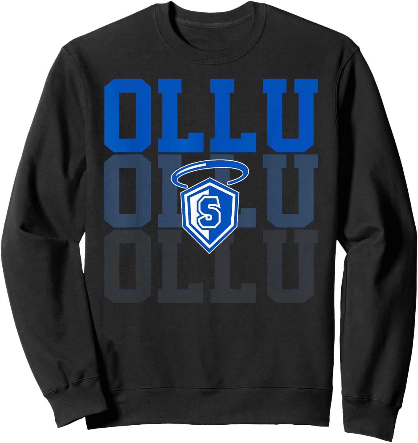 Our Lady of the Lake University Retro Vintage Sports Sweatshirt - Sweatshirt | Black
