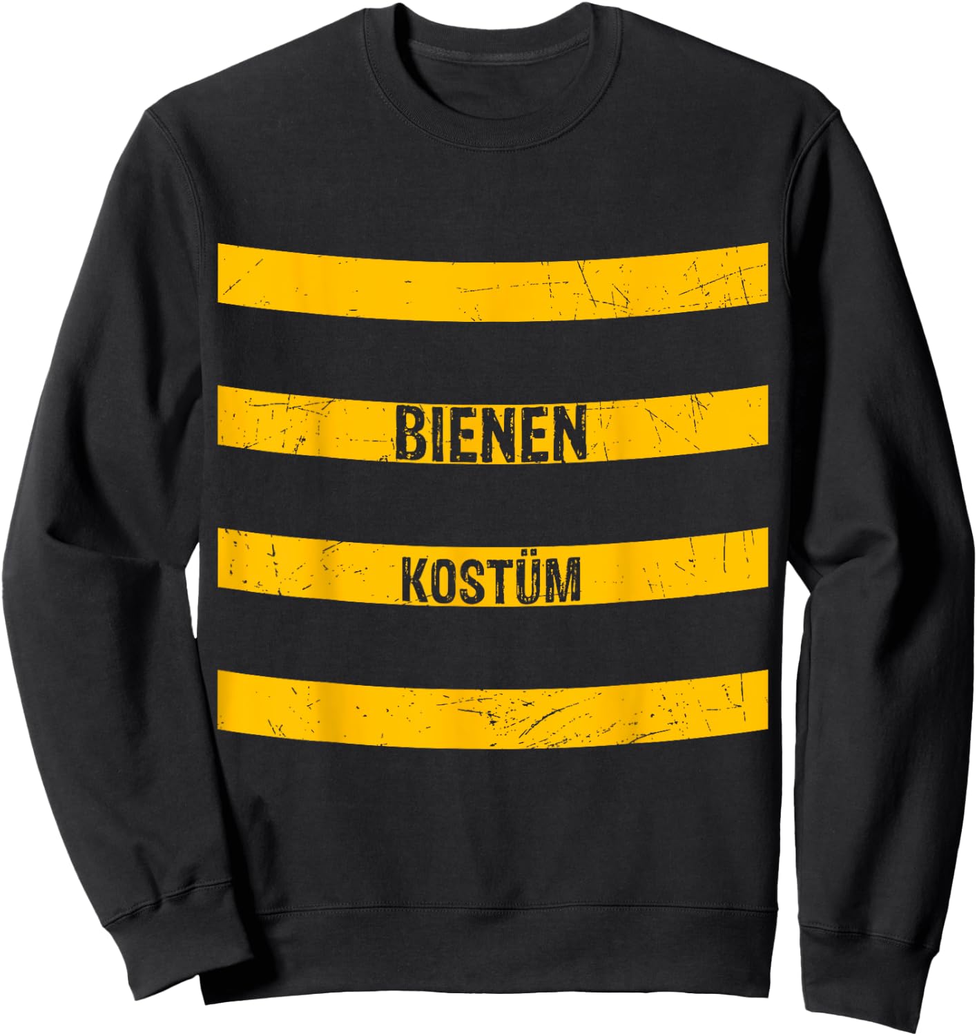 Bee Costume Fancy Dress Carnival Bee Costume Gift , black, s Sweatshirt - Sweatshirt | Black