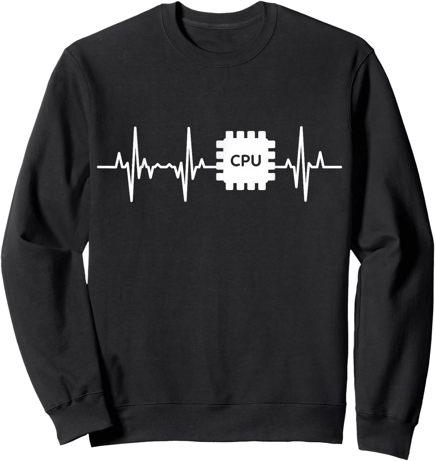 J'aime les ordinateurs Sweatshirt - Sweatshirt | Black