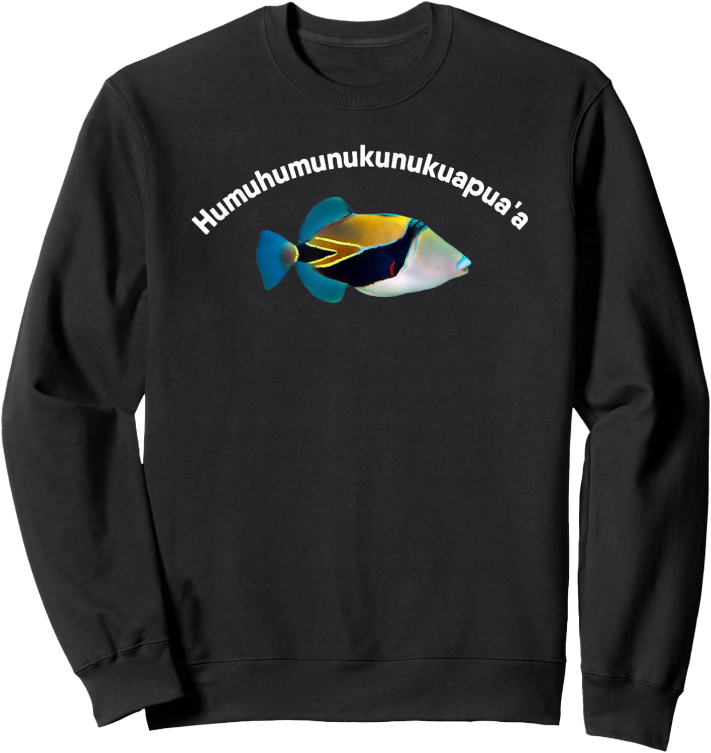Humuhumunukunukuapua'a Sweatshirt - Sweatshirt | Black