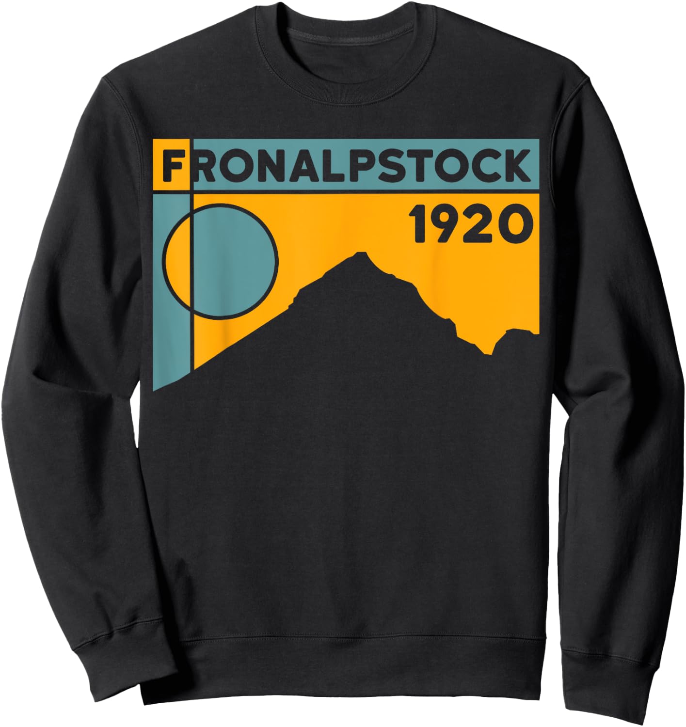 Mount Fronalpstock Morschach Lake Lucerne Climb Hiking Gifts Sweatshirt - Sweatshirt | Black