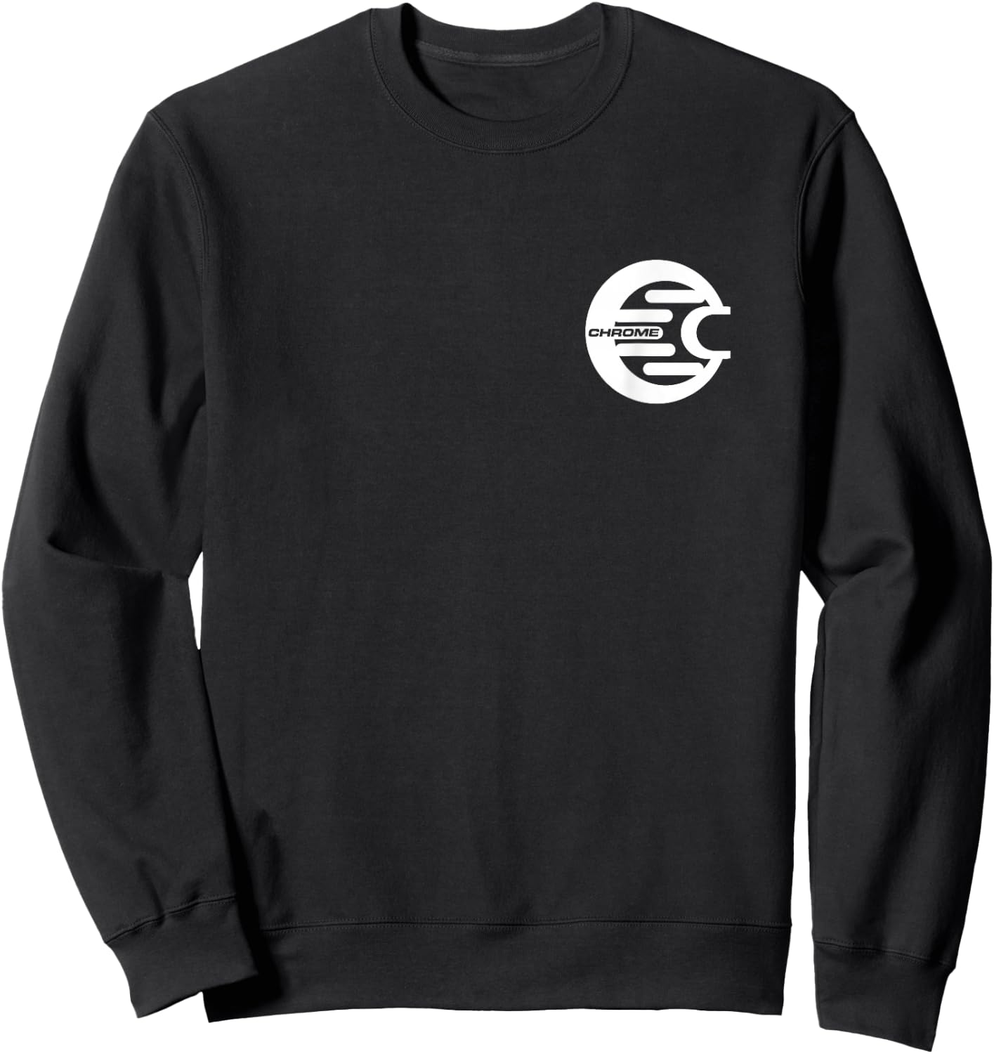 Chrome Pocket Logo Sweatshirt - Sweatshirt | Black