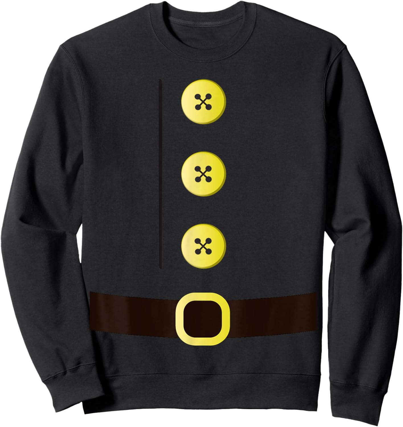 Santa, Gnome, Elf, Halloween Group Matching Costume Shirt Sweatshirt - Sweatshirt | Black