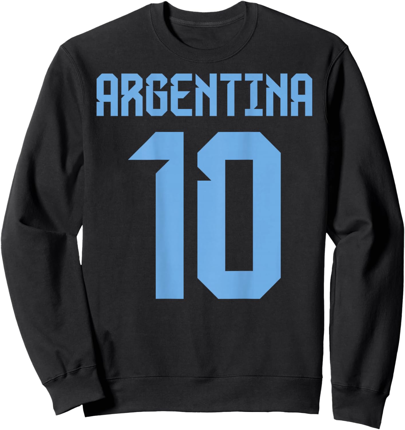 Argentina Argentinian national flag Soccer Jersey Football Sweatshirt - Sweatshirt | Black