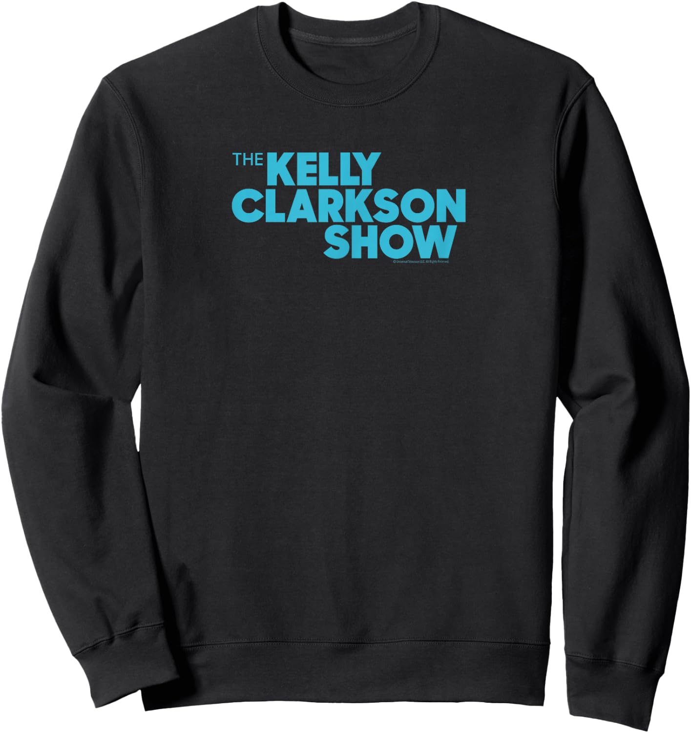 The Kelly Clarkson Show Single Color Logo Sweatshirt - Sweatshirt | Black
