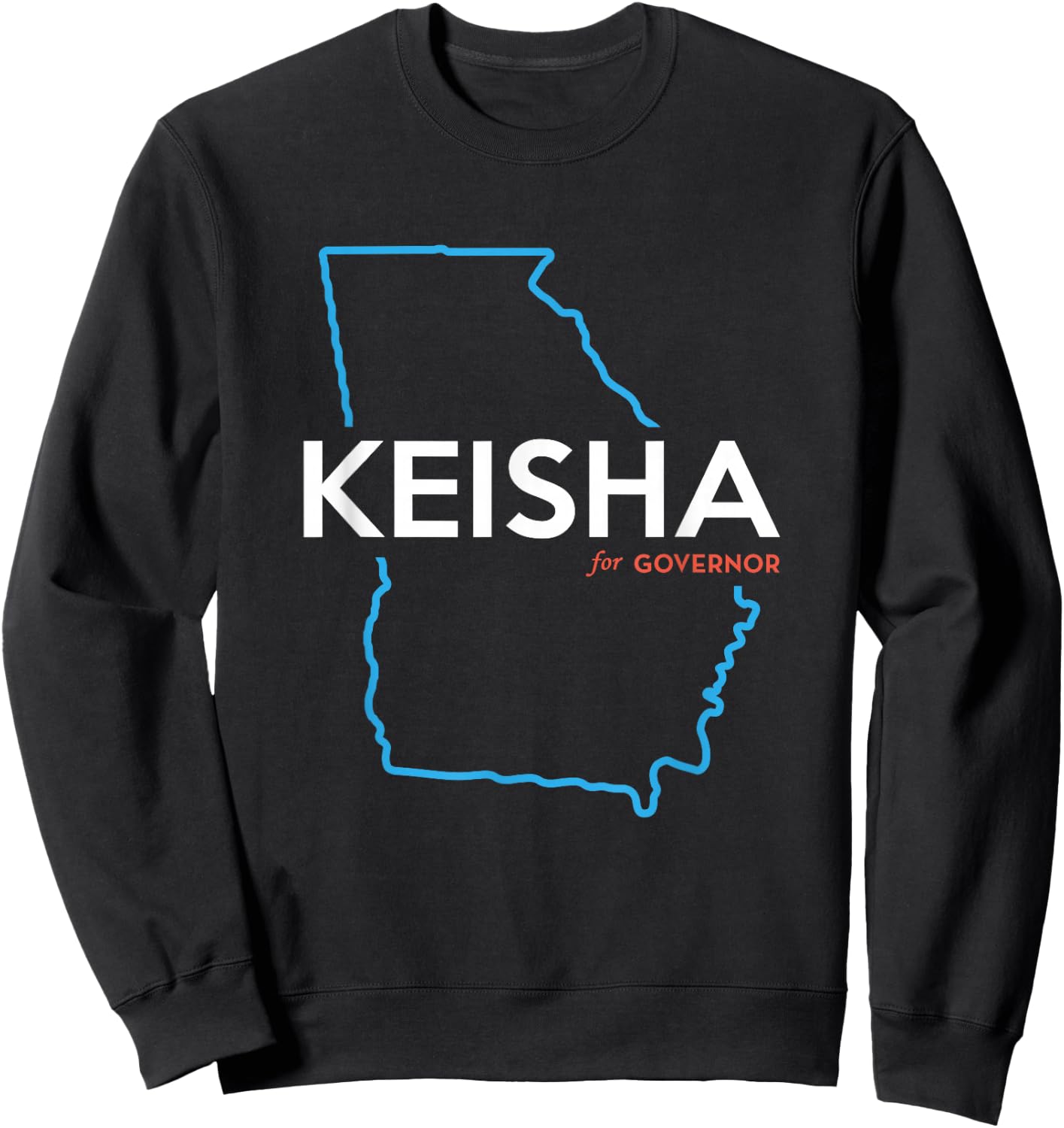 Keisha Lance Bottoms Georgia Governor 2026 Sweatshirt - Sweatshirt | Black