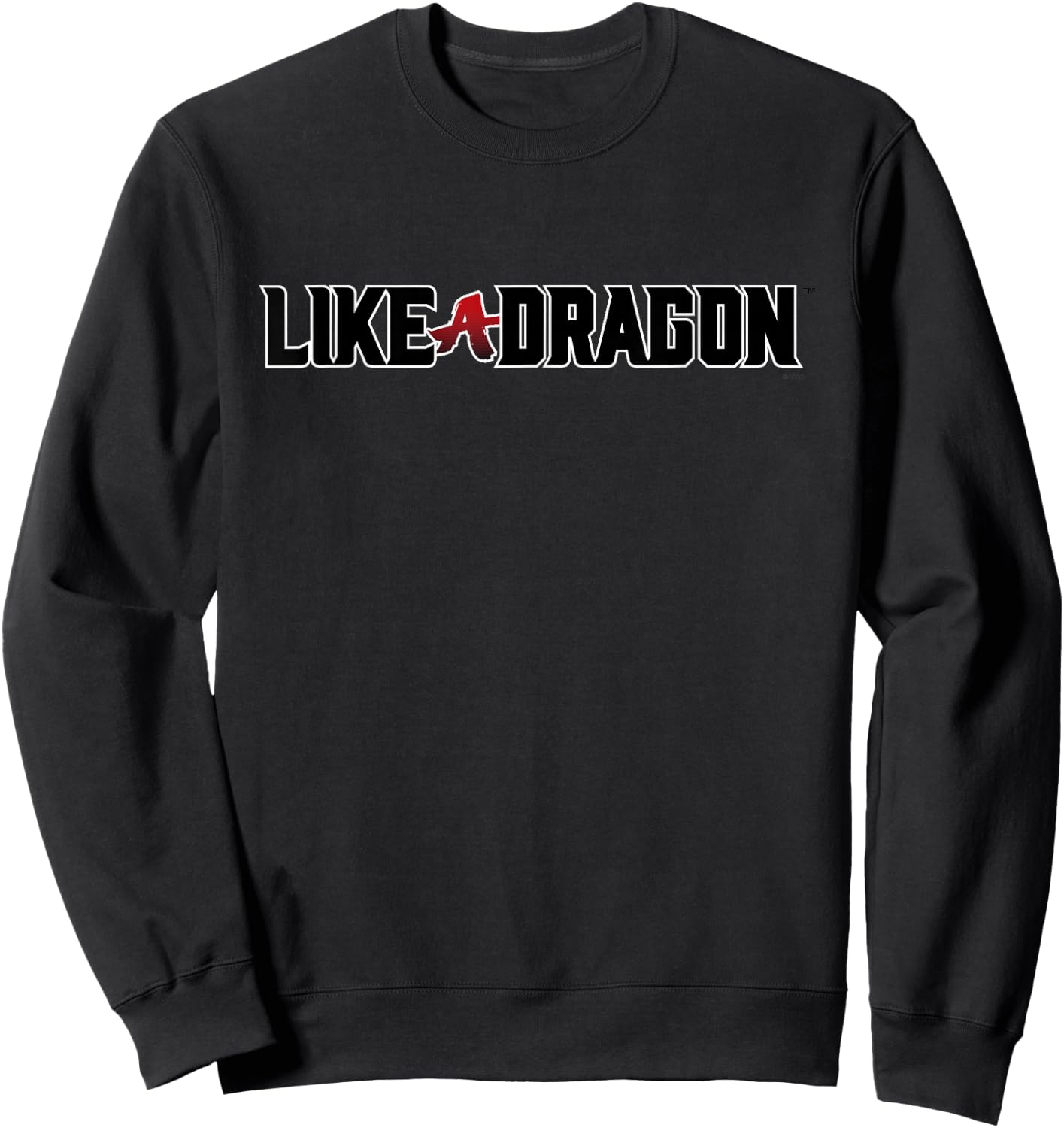 Like a Dragon & Yakuza black logo Sweatshirt - Sweatshirt | Black