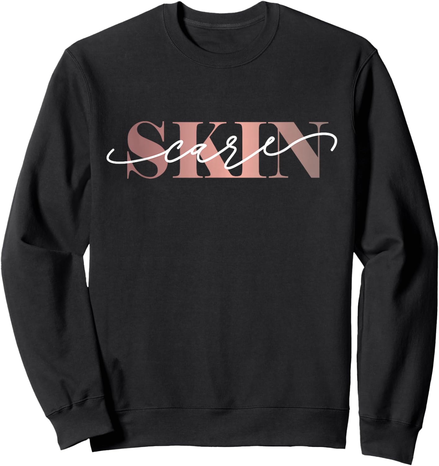 Skincare Facialist Skin Esthetician Skincare Sweatshirt - Sweatshirt | Black