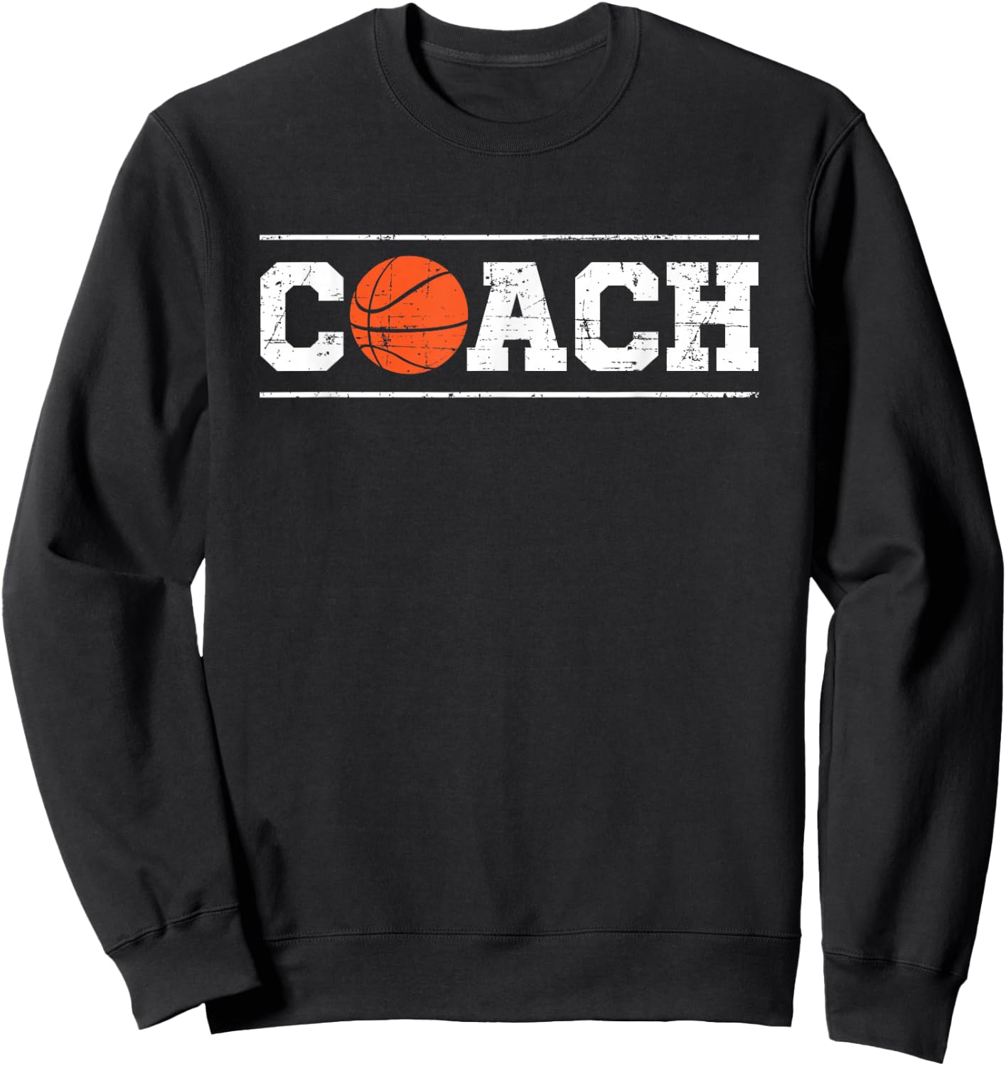 Basketball Coach Trainer Basketball Player , black Sweatshirt - Sweatshirt | Black