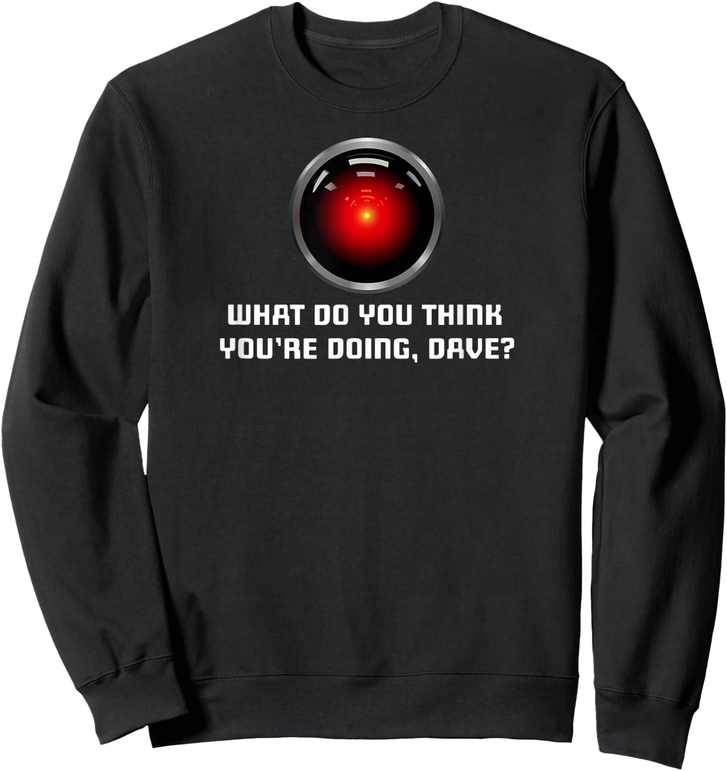 HAL 9000 Vintage Künstliche Intelligenz Sweatshirt - Sweatshirt | Black