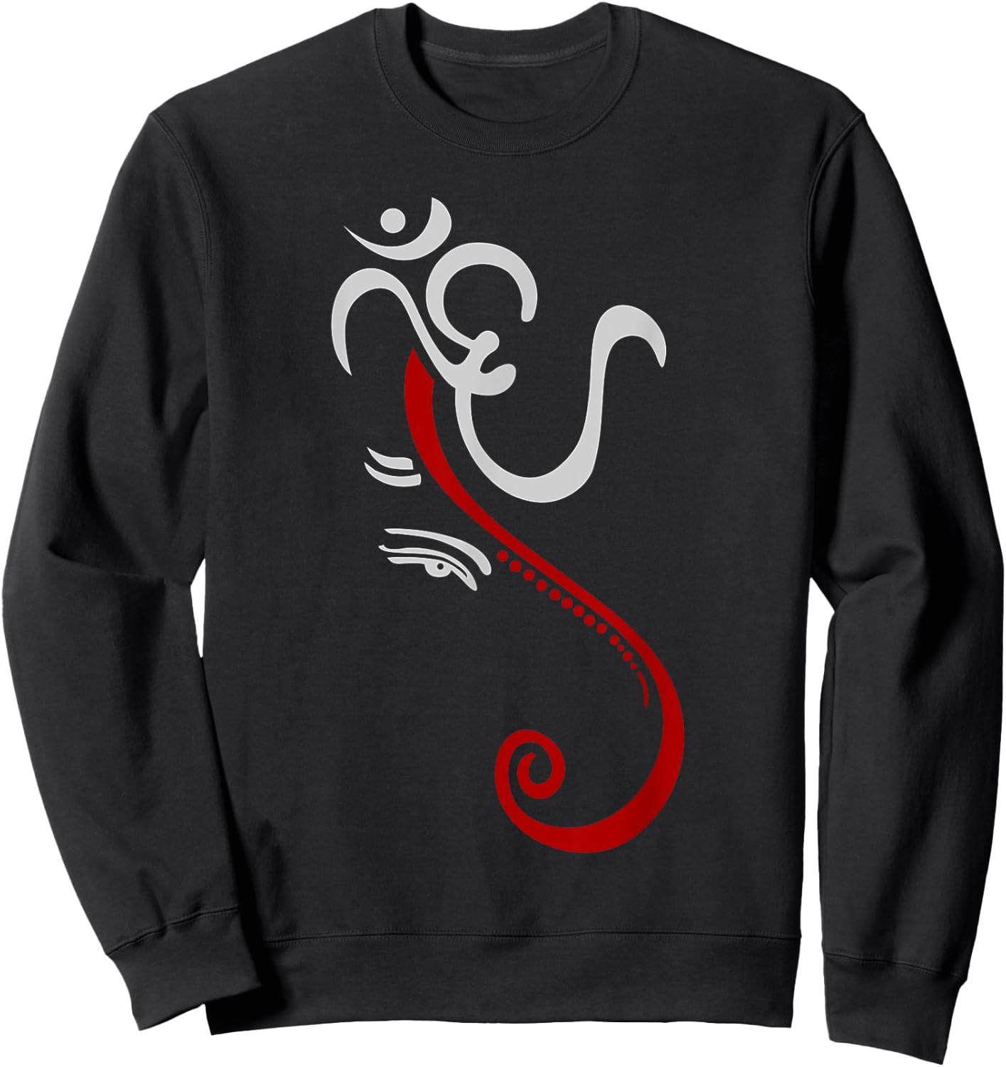 Ganesha Buddha Sweatshirt - Sweatshirt | Black