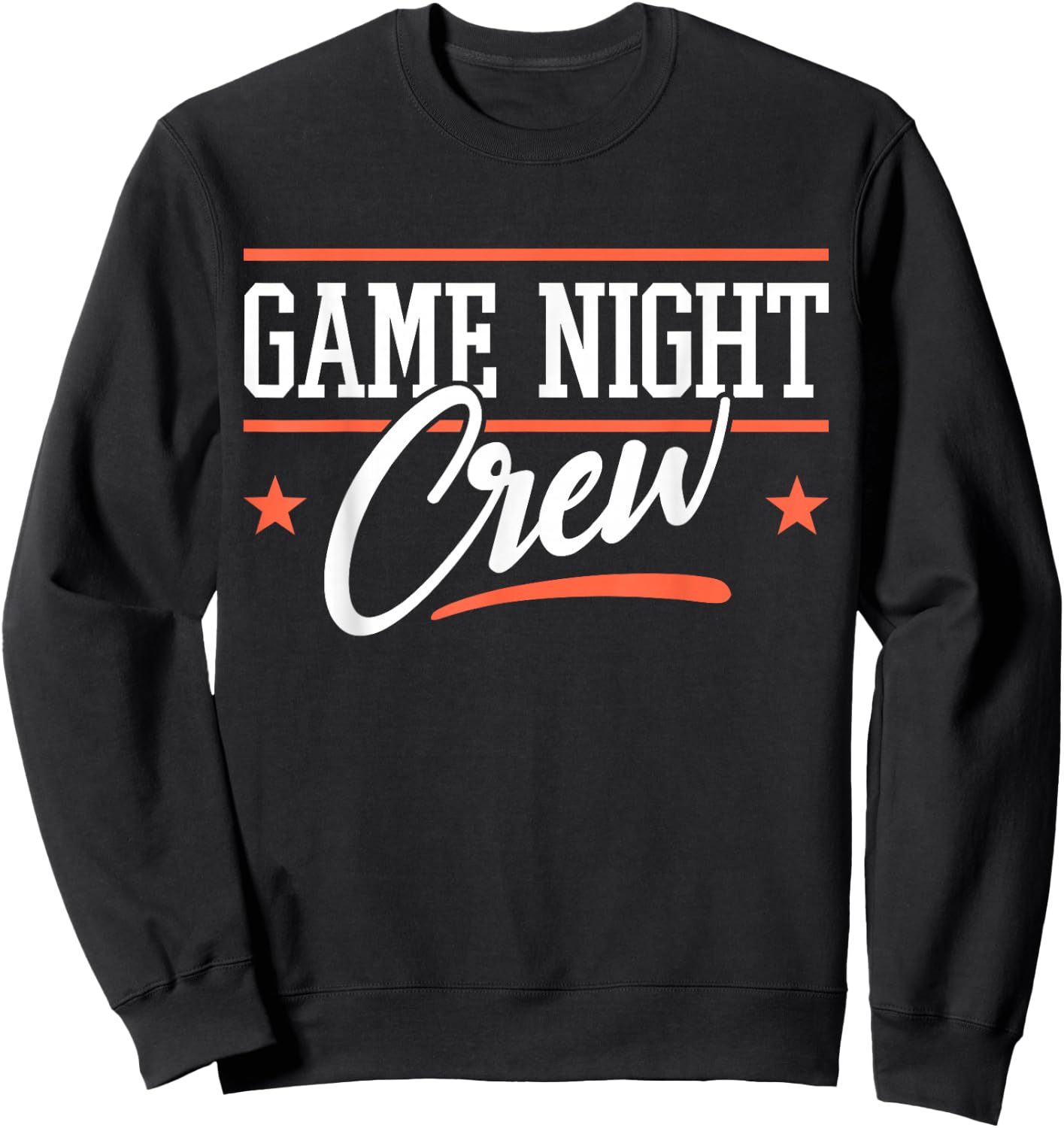 Family Board Game Night I Game Night Crew Sweatshirt - Sweatshirt | Black