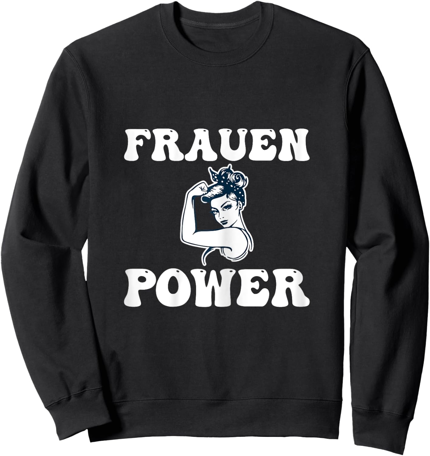 Women's Gift Women's Day World Women's Day Girlfriend , black Sweatshirt - Sweatshirt | Black