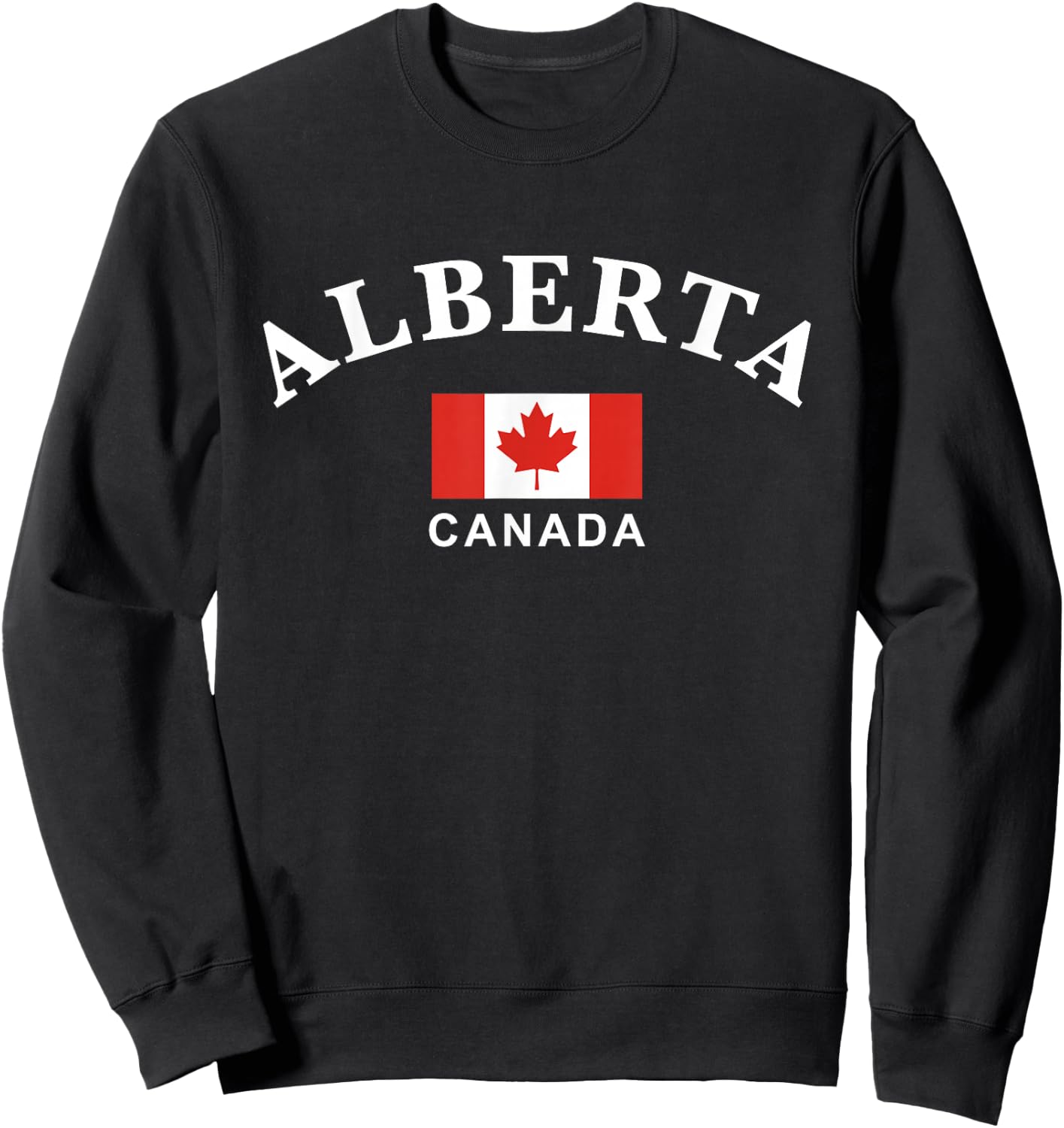 Alberta, Canada Sweatshirt - Sweatshirt | Black