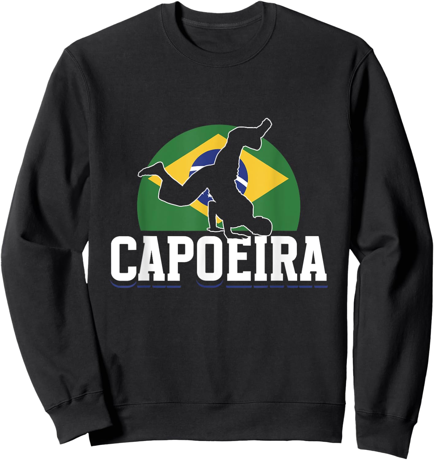 Capoeira Kampfsport Brasilianisch Hobby Training Capoeira Sweatshirt - Sweatshirt | Black