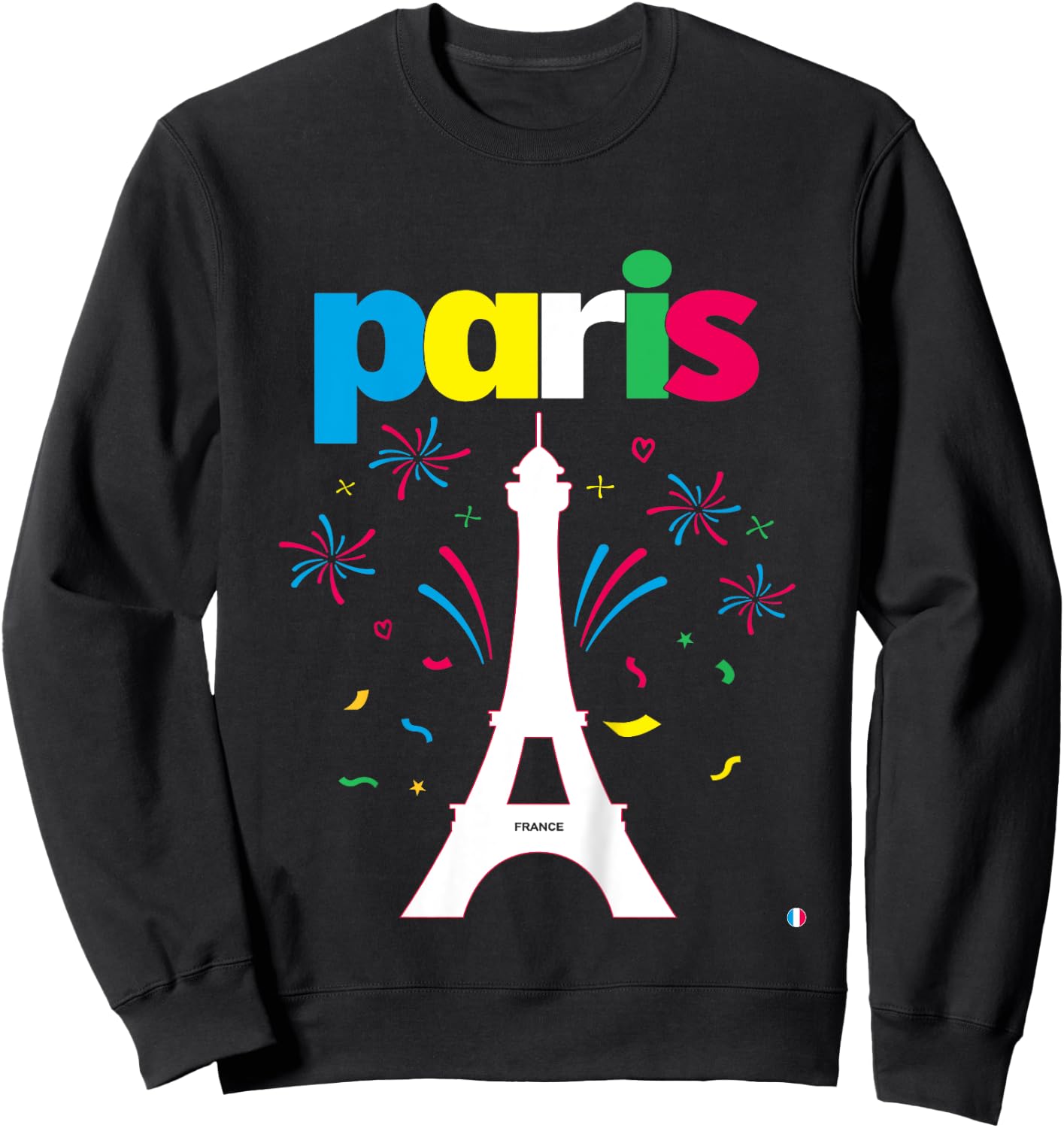 Kids Paris Kids Sweatshirt - Sweatshirt | Black