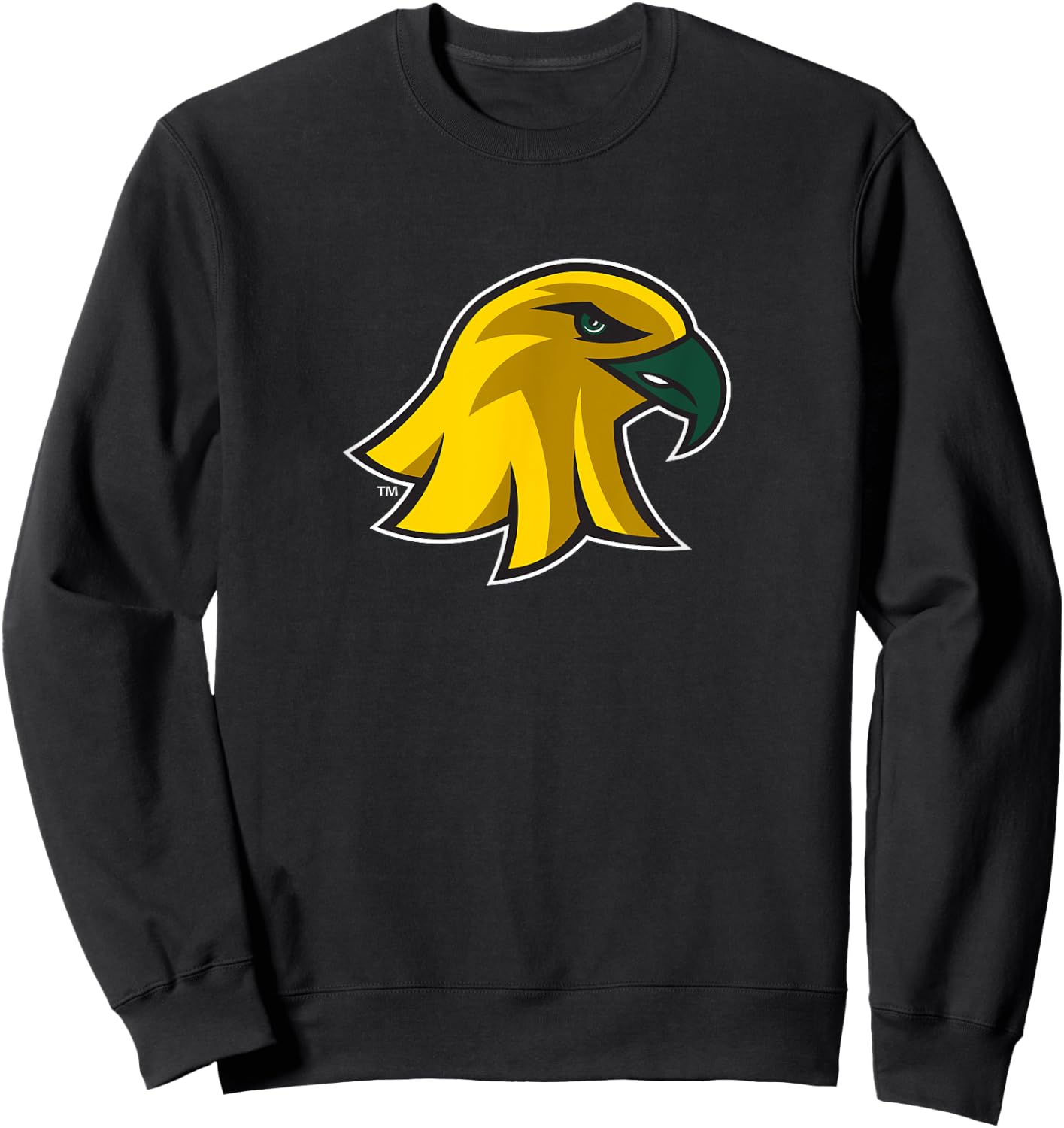 SUNY Brockport Golden Eagles Stacked Logo Sweatshirt - Sweatshirt | Black