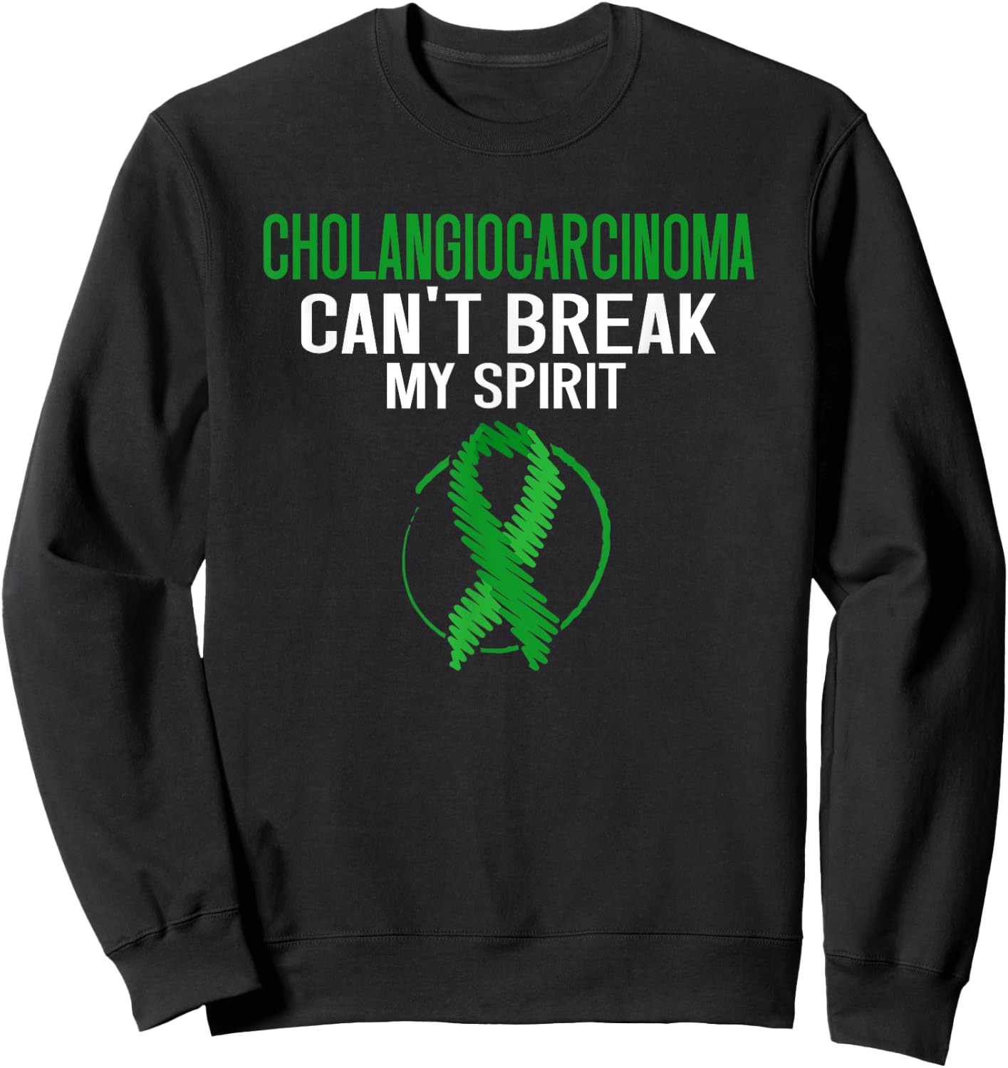 Bile Duct Gallbladder Cancer Cholangiocarcinoma Sweatshirt - Sweatshirt | Black