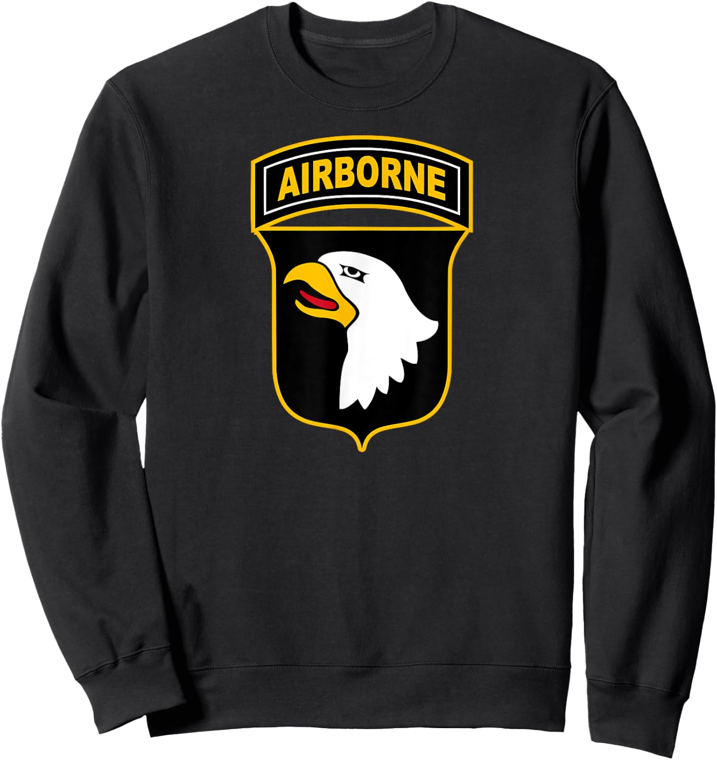 101st Airborne Division Sweatshirt - Sweatshirt | Black