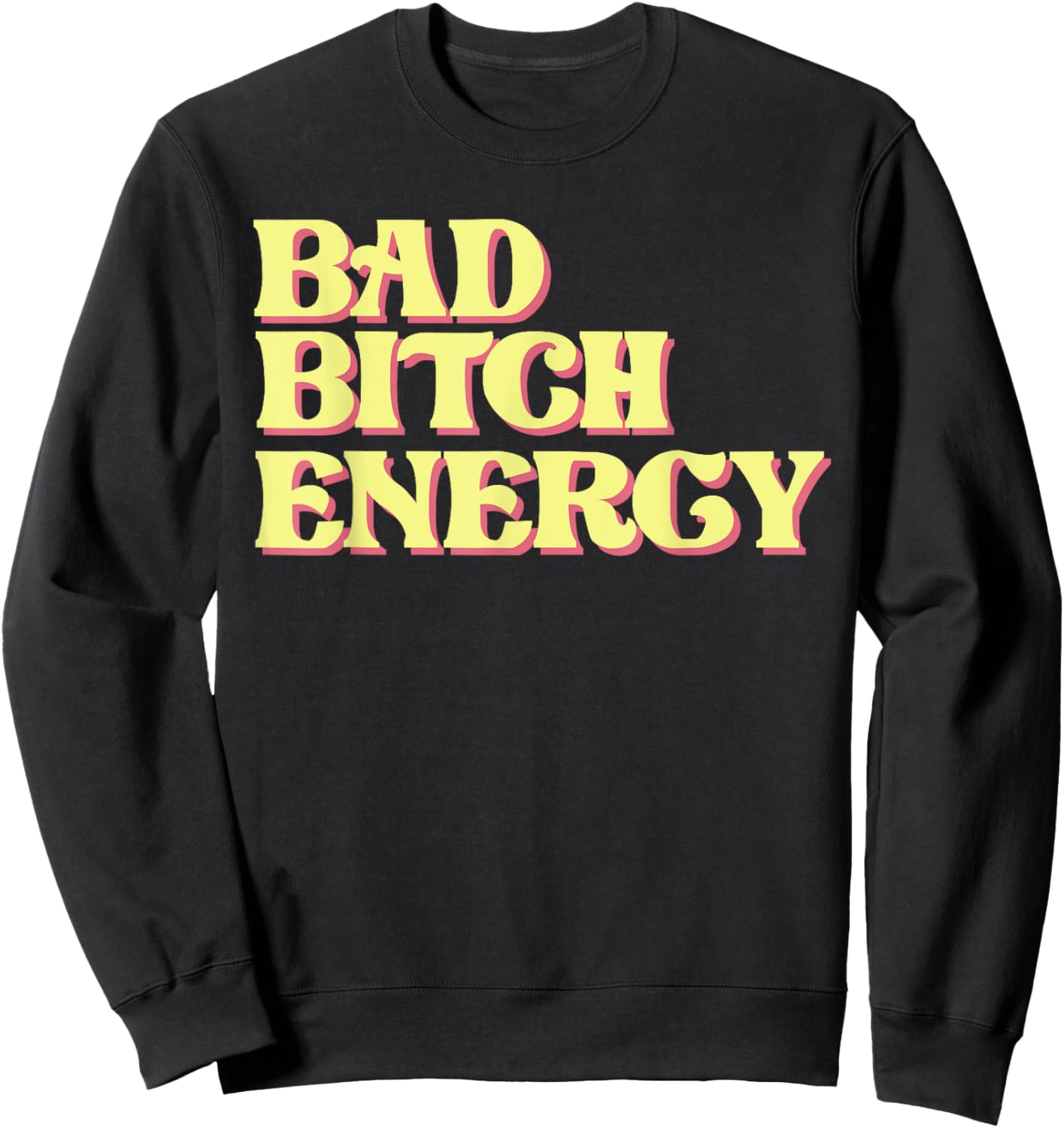 Bad Energy , Black, S Sweatshirt - Sweatshirt | Black